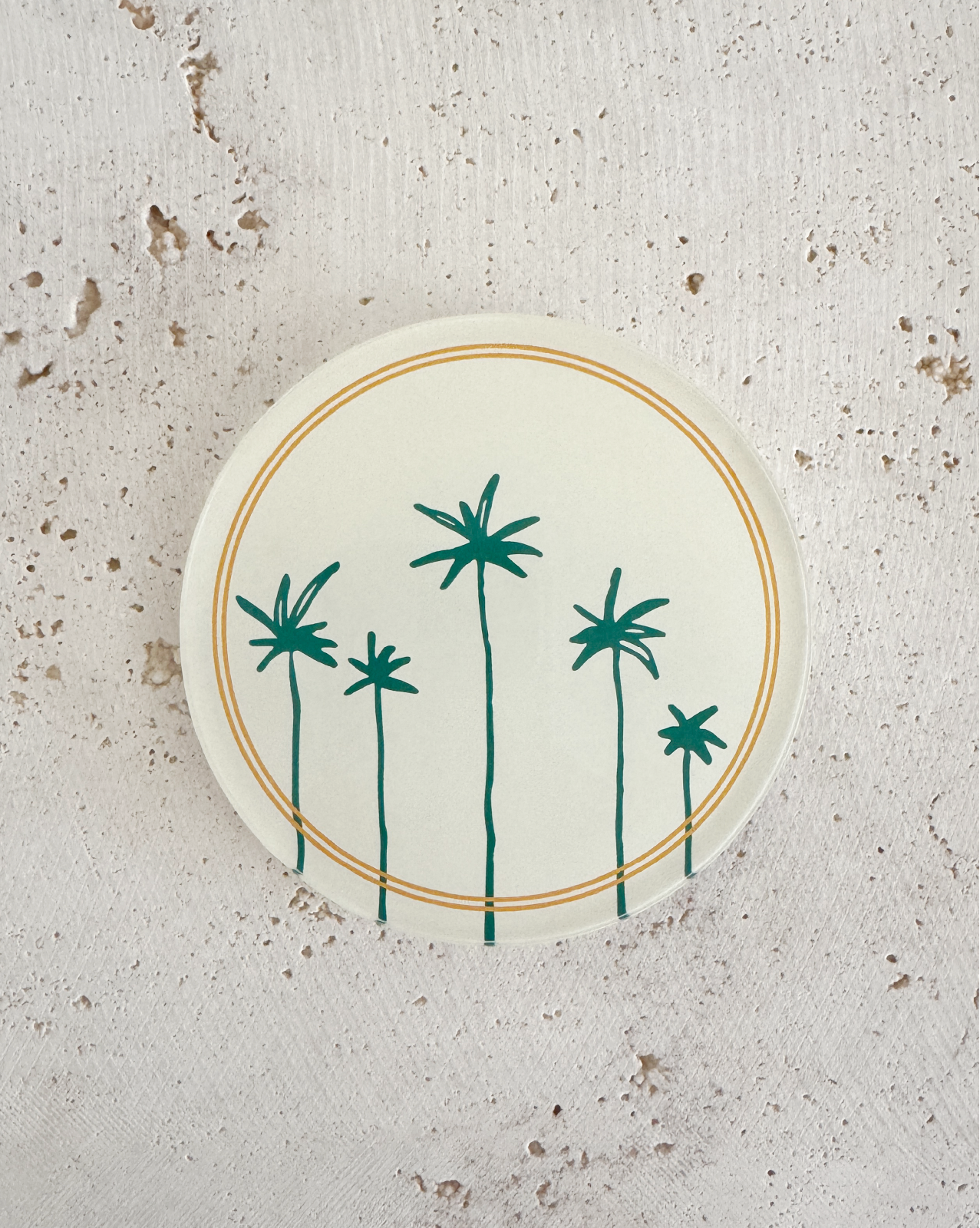 Palms Untersetzer aus Acryl