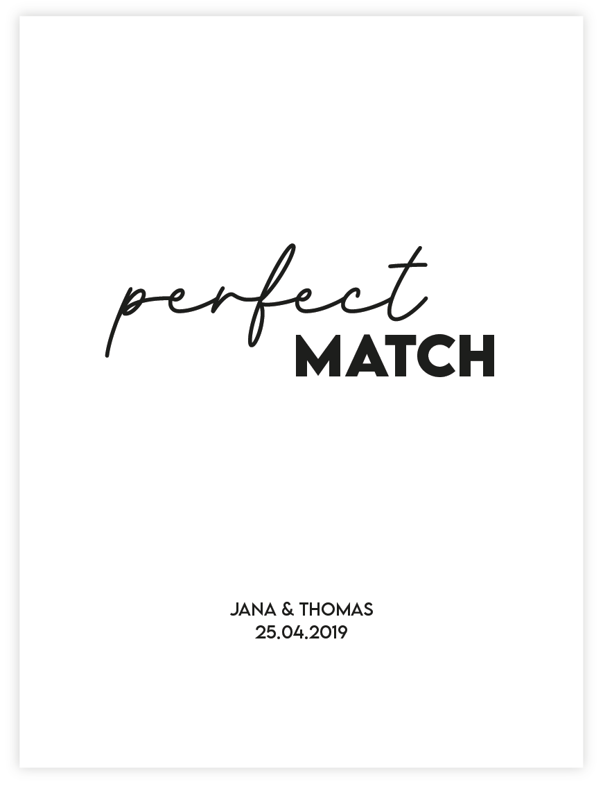 Perfect Match Poster
