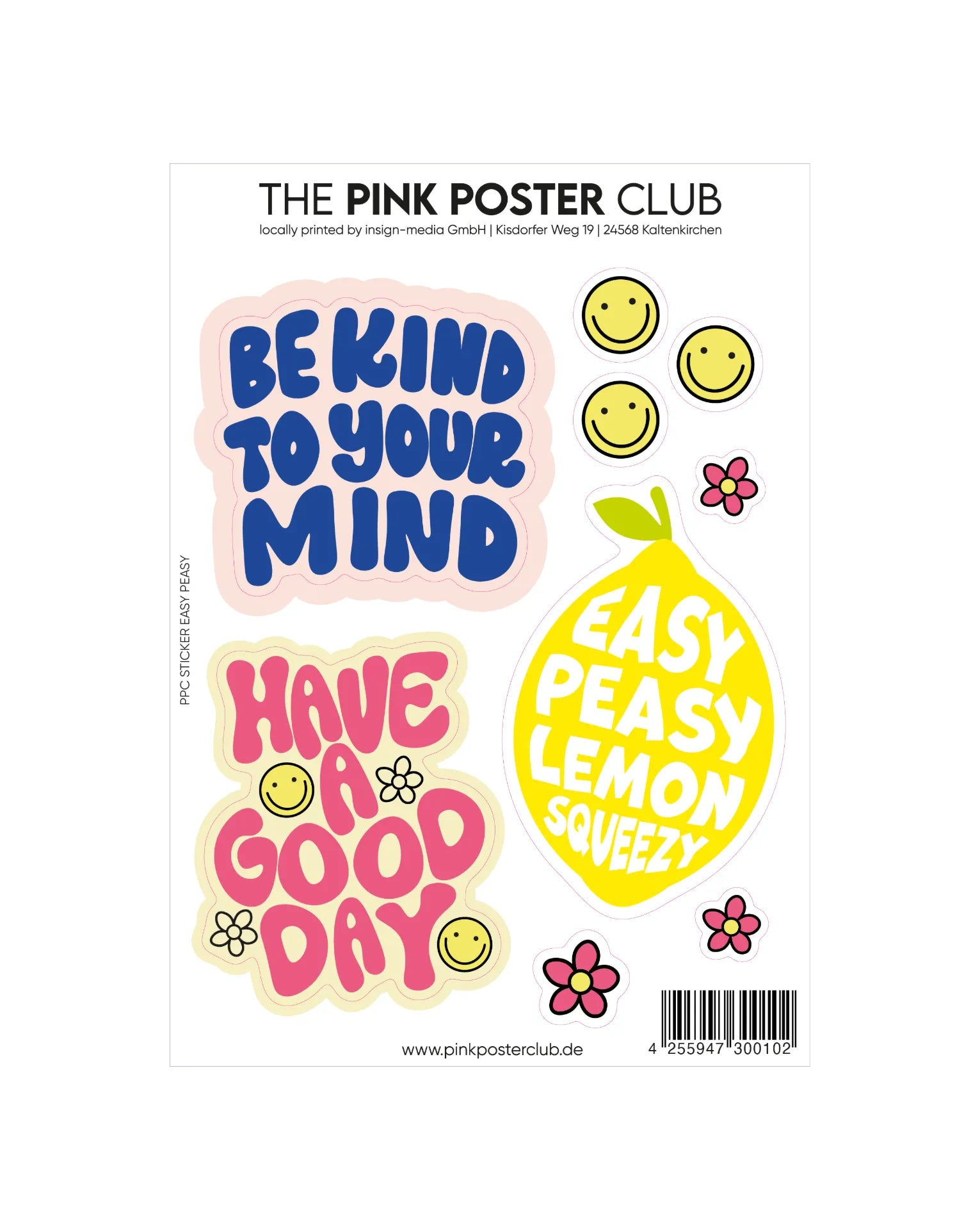 Sticker Set Easy Peasy