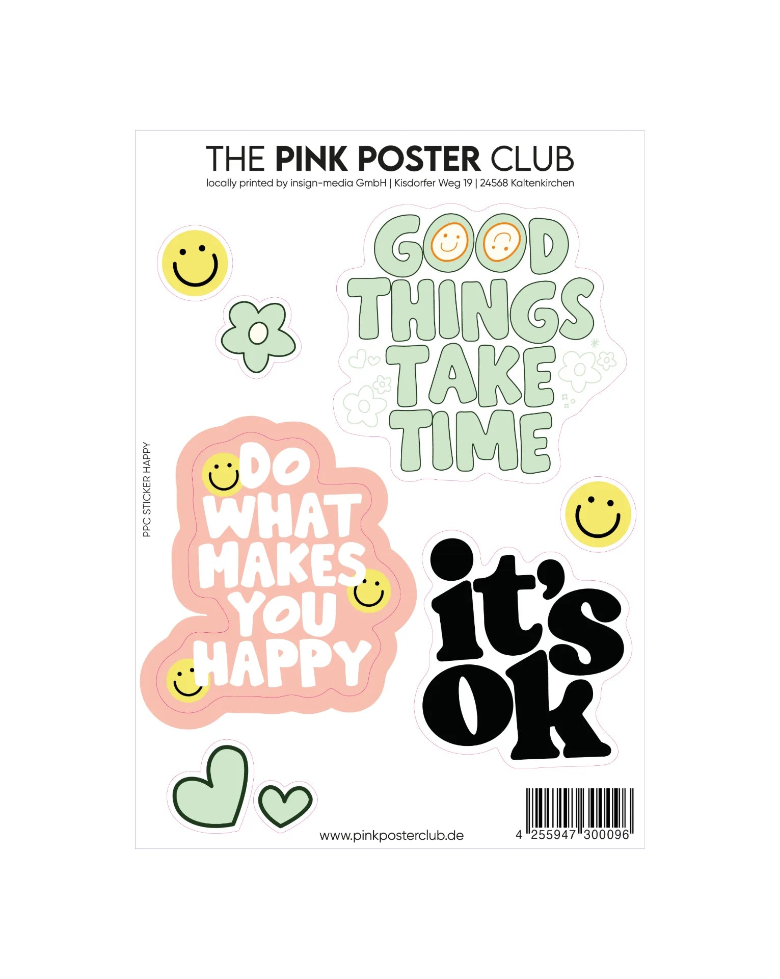 Sticker Set Happy