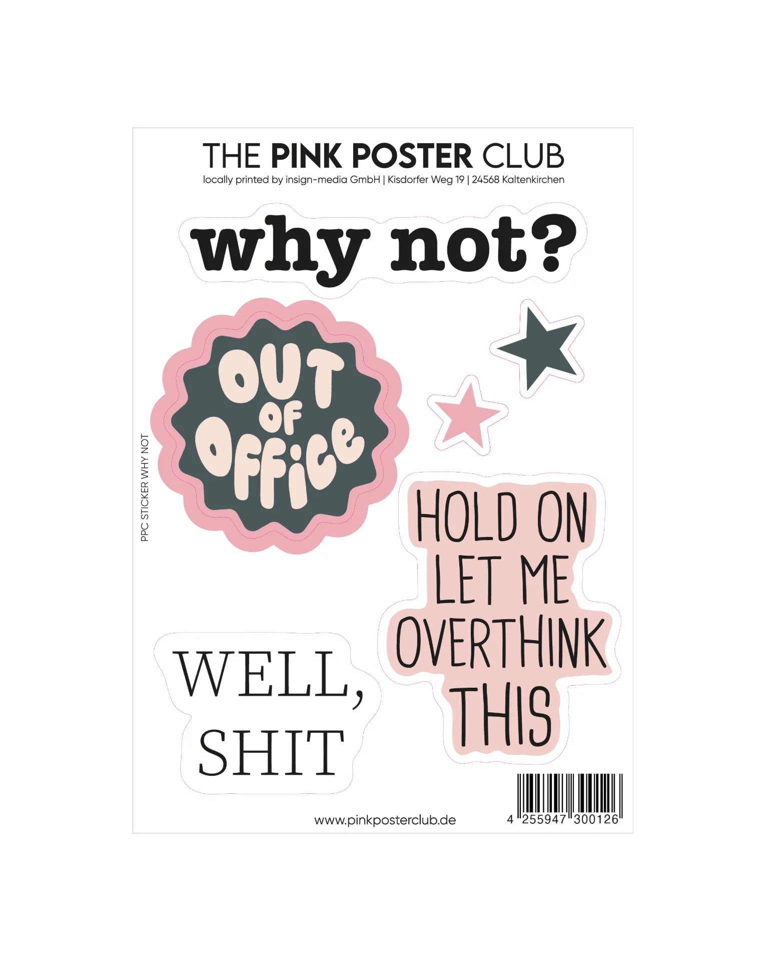 Sticker Set Why Not