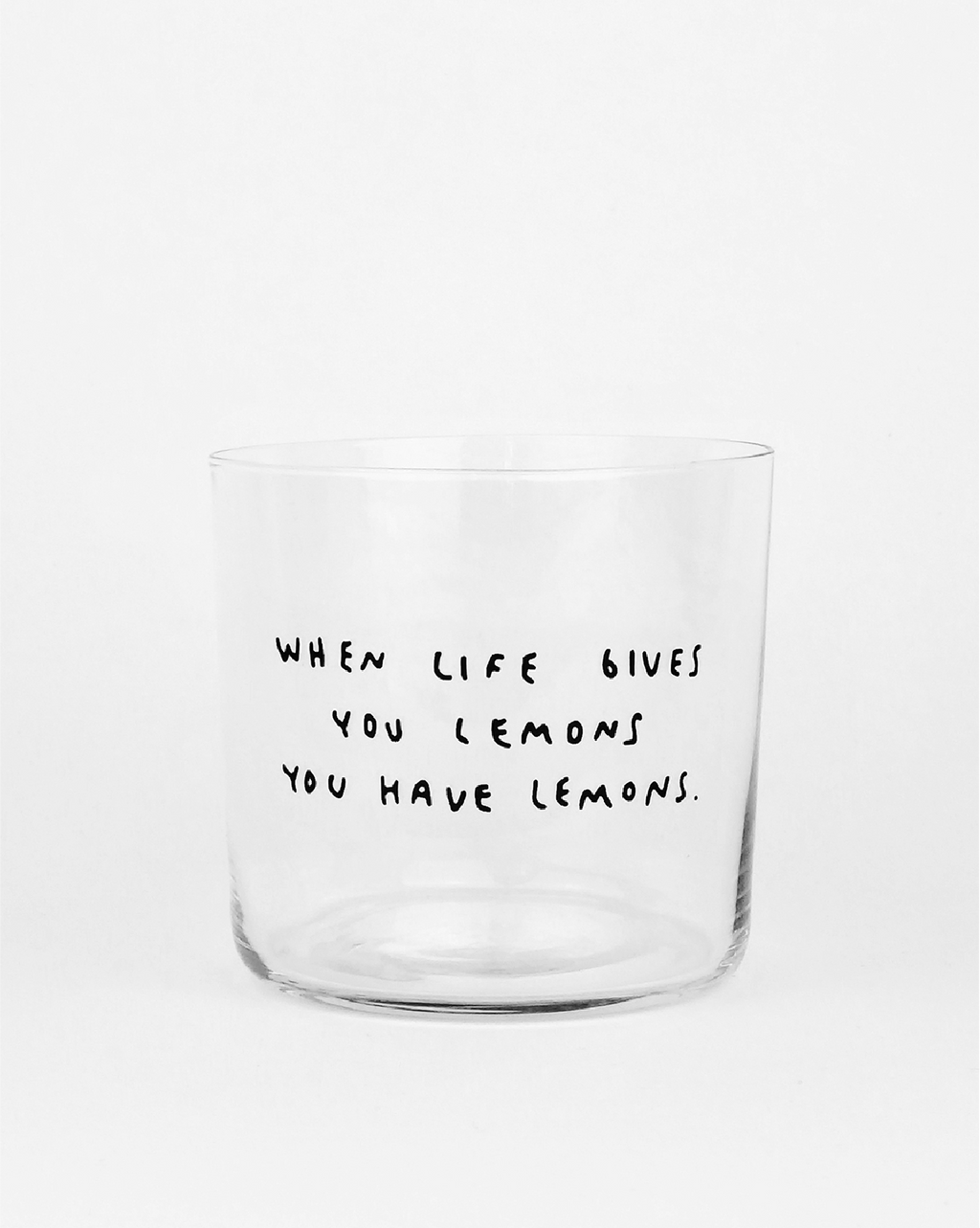 When Life Gives You Lemons Glas