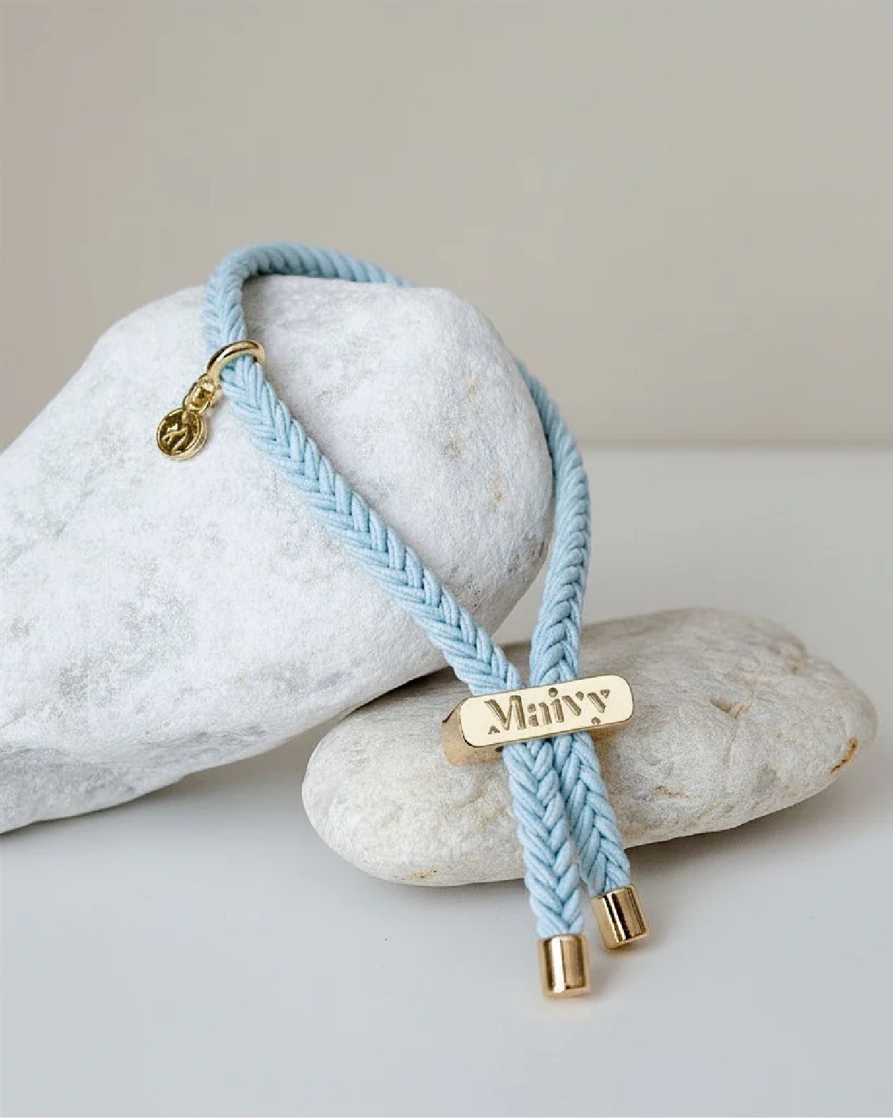 Maivy Haarband Sky Blue & Gold