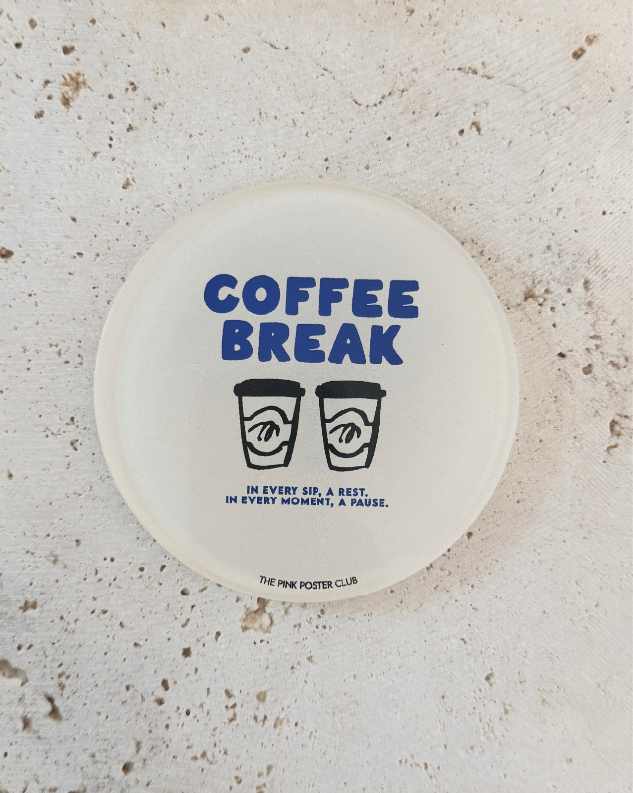 Coffee Break Untersetzer aus Acryl