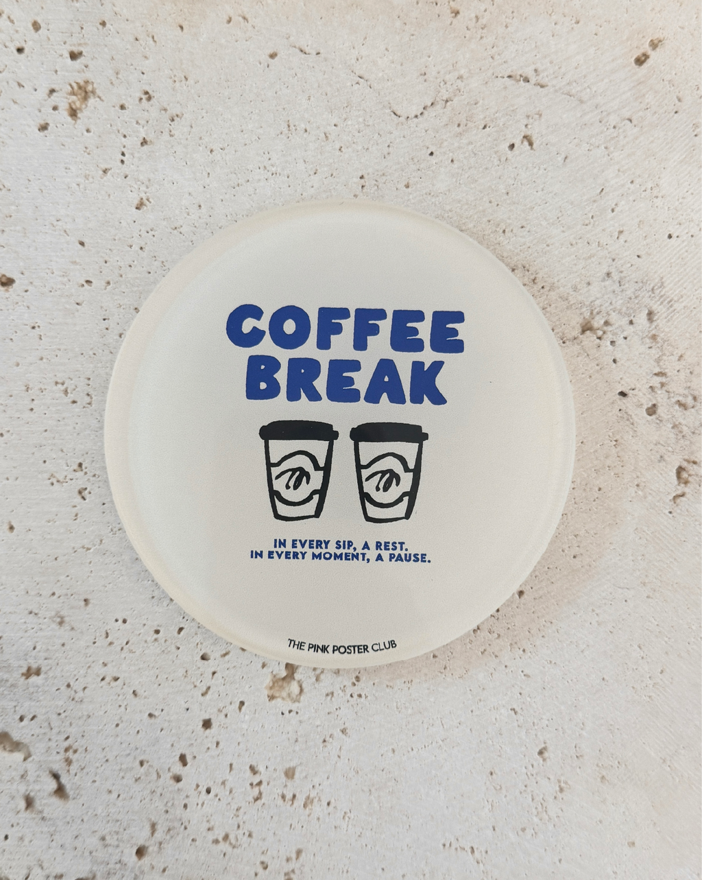 Coffee Break Untersetzer aus Acryl