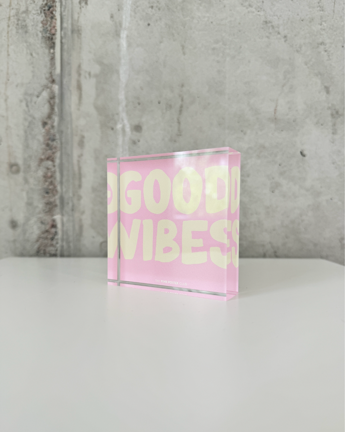 Good Vibes Acrylblock