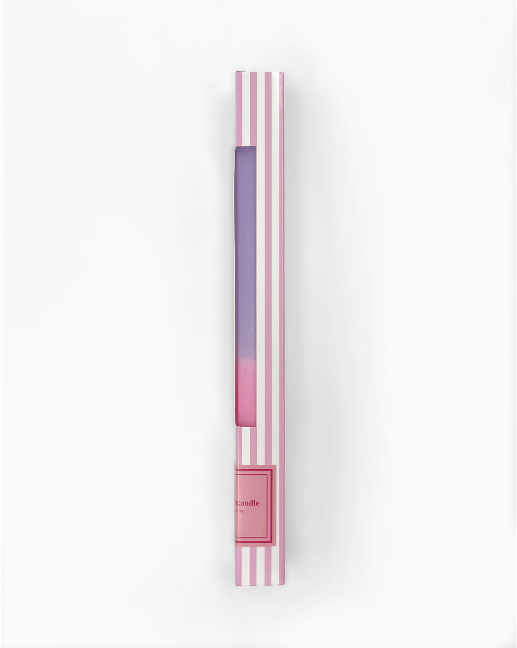 Dip Dye Stabkerze Marshmallow