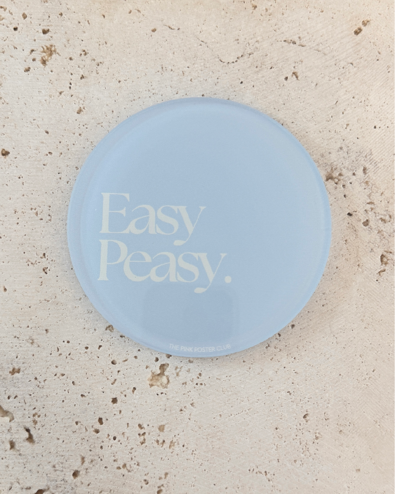 Easy Peasy Untersetzer aus Acryl