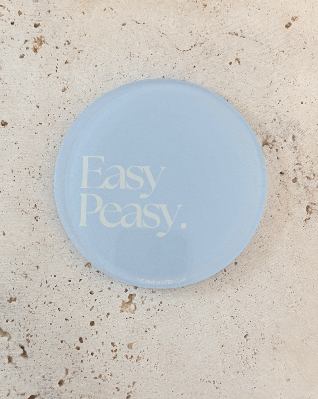 Easy Peasy Untersetzer aus Acryl