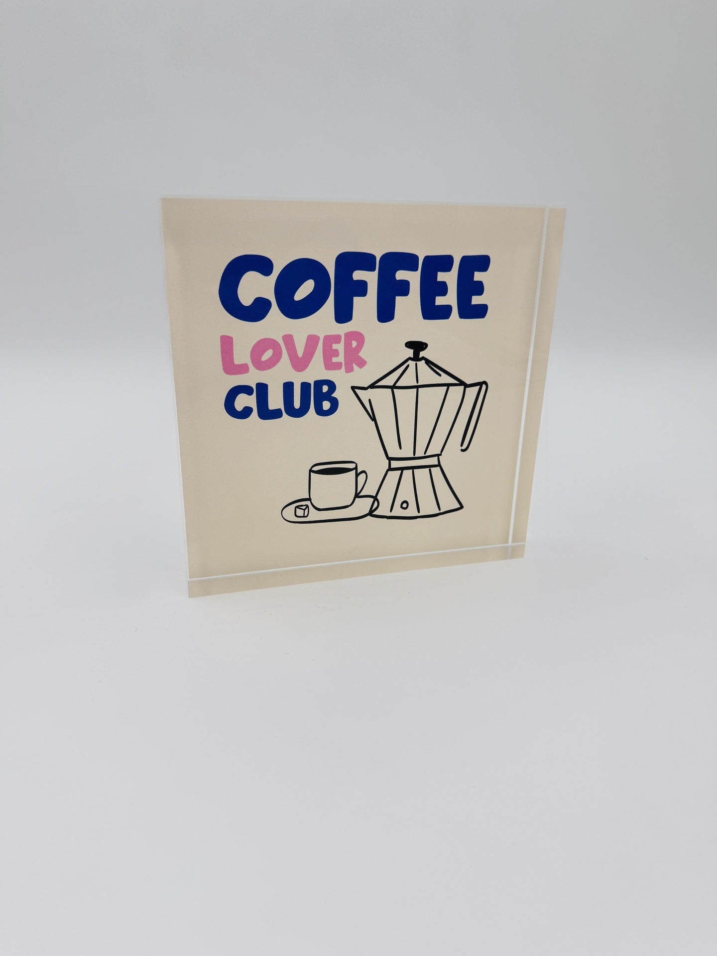 Fotoblock Coffee Lovers Club