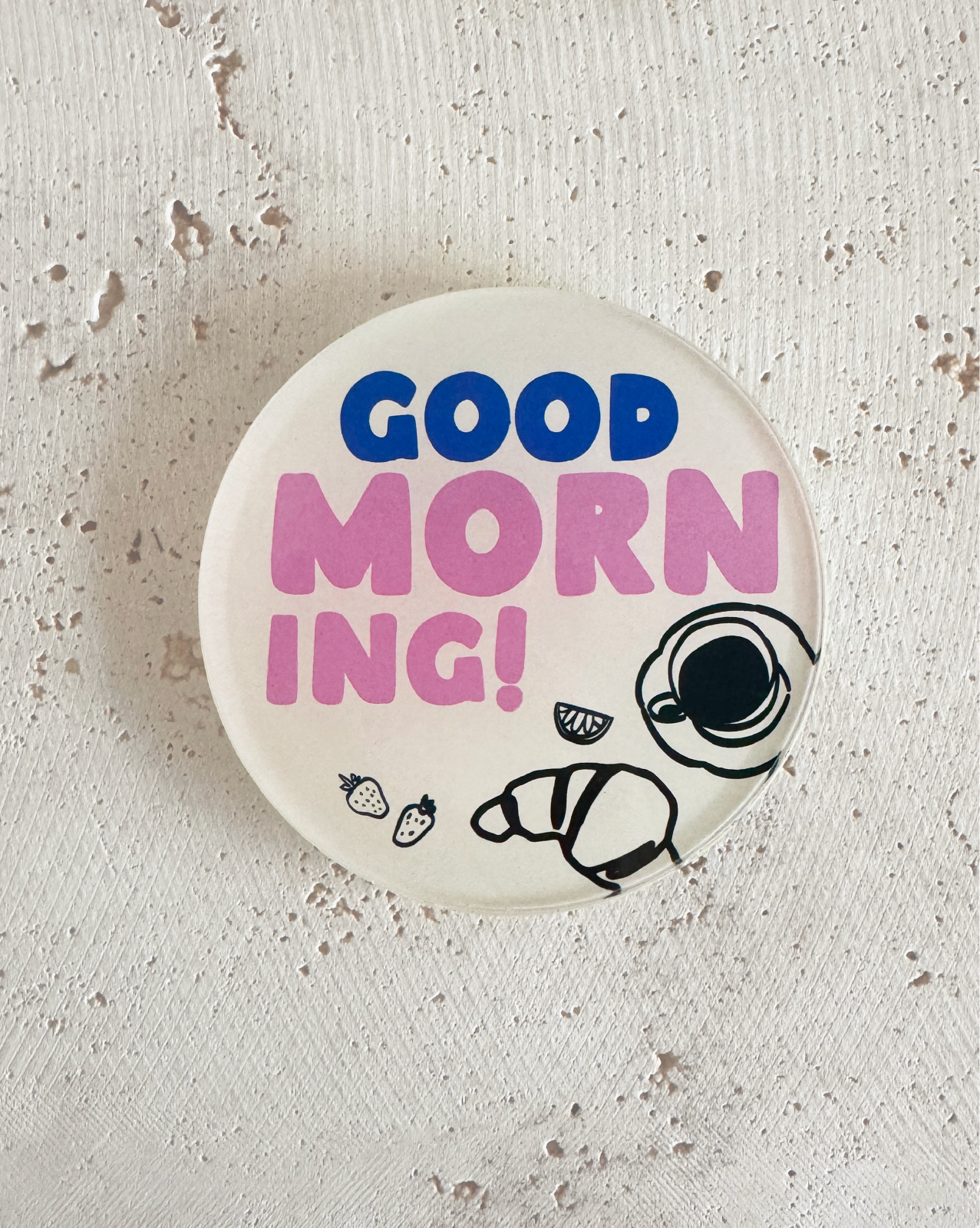 Good Morning Untersetzer aus Acryl