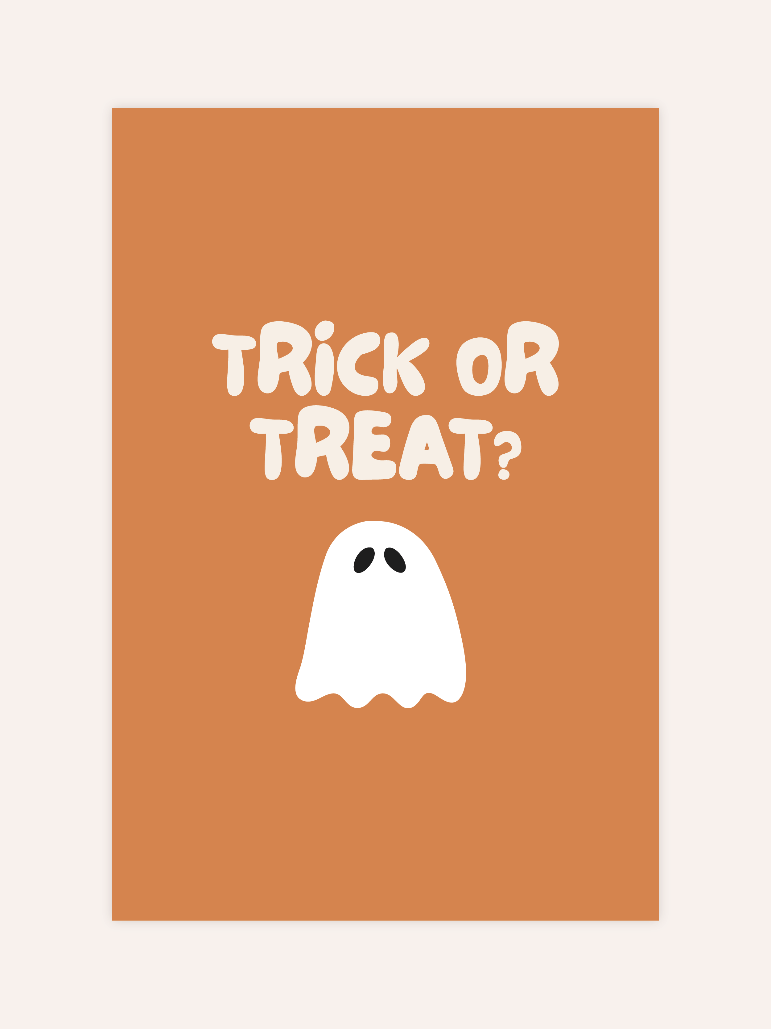Trick Or Treat Poster