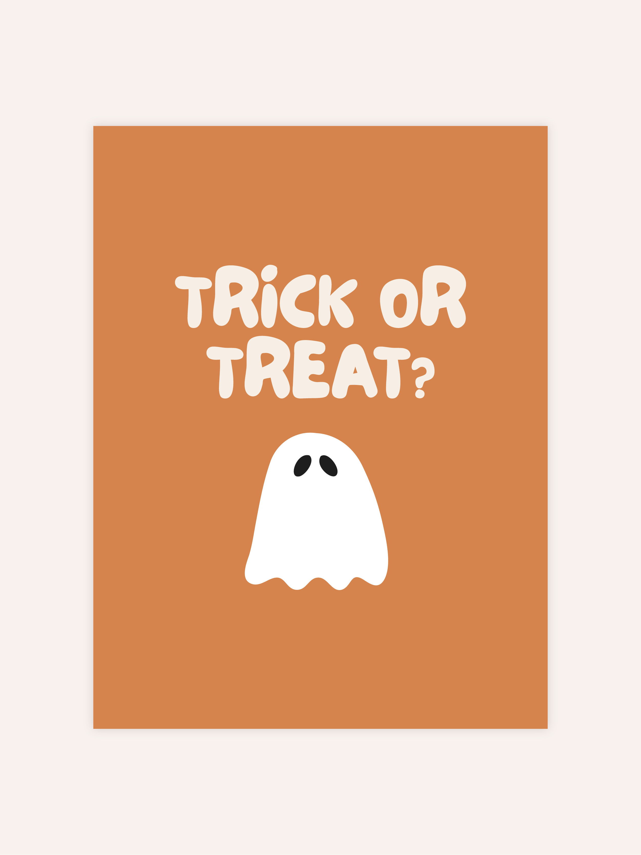 Trick Or Treat Poster