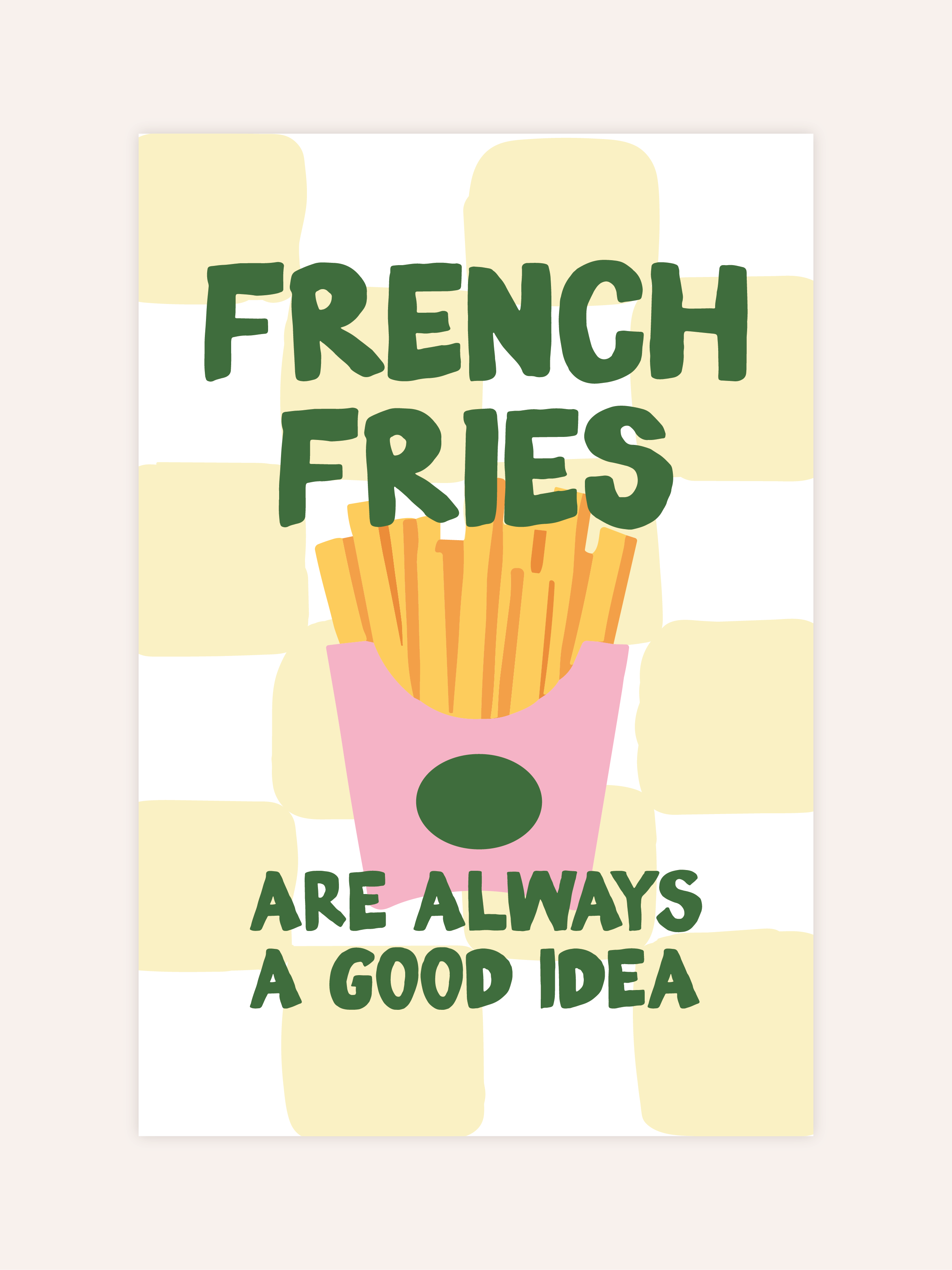 French Fries Poster