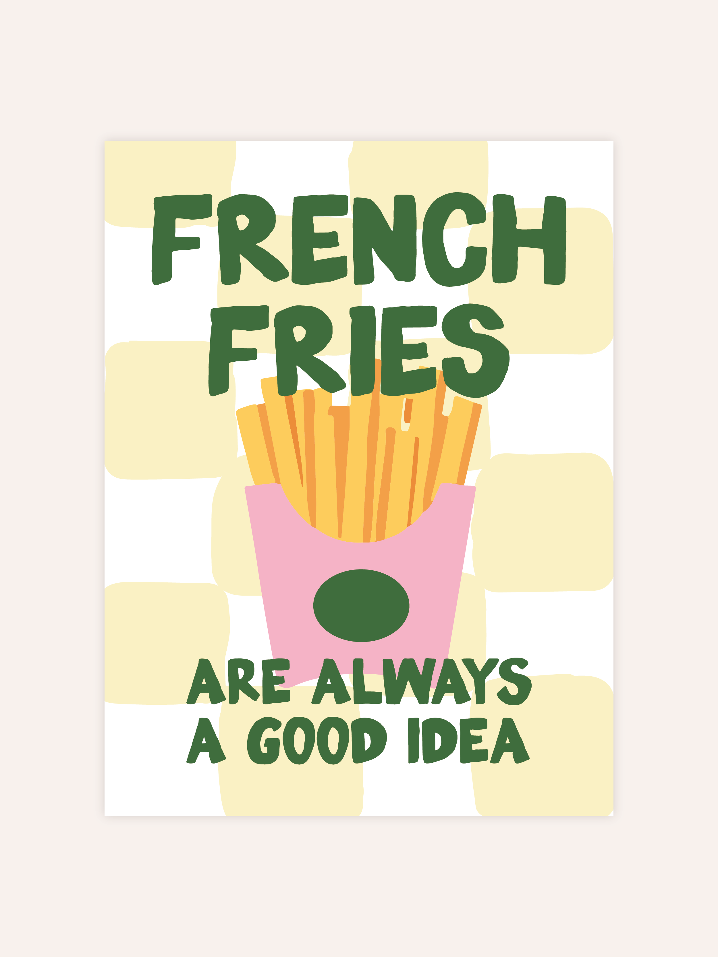 French Fries Poster