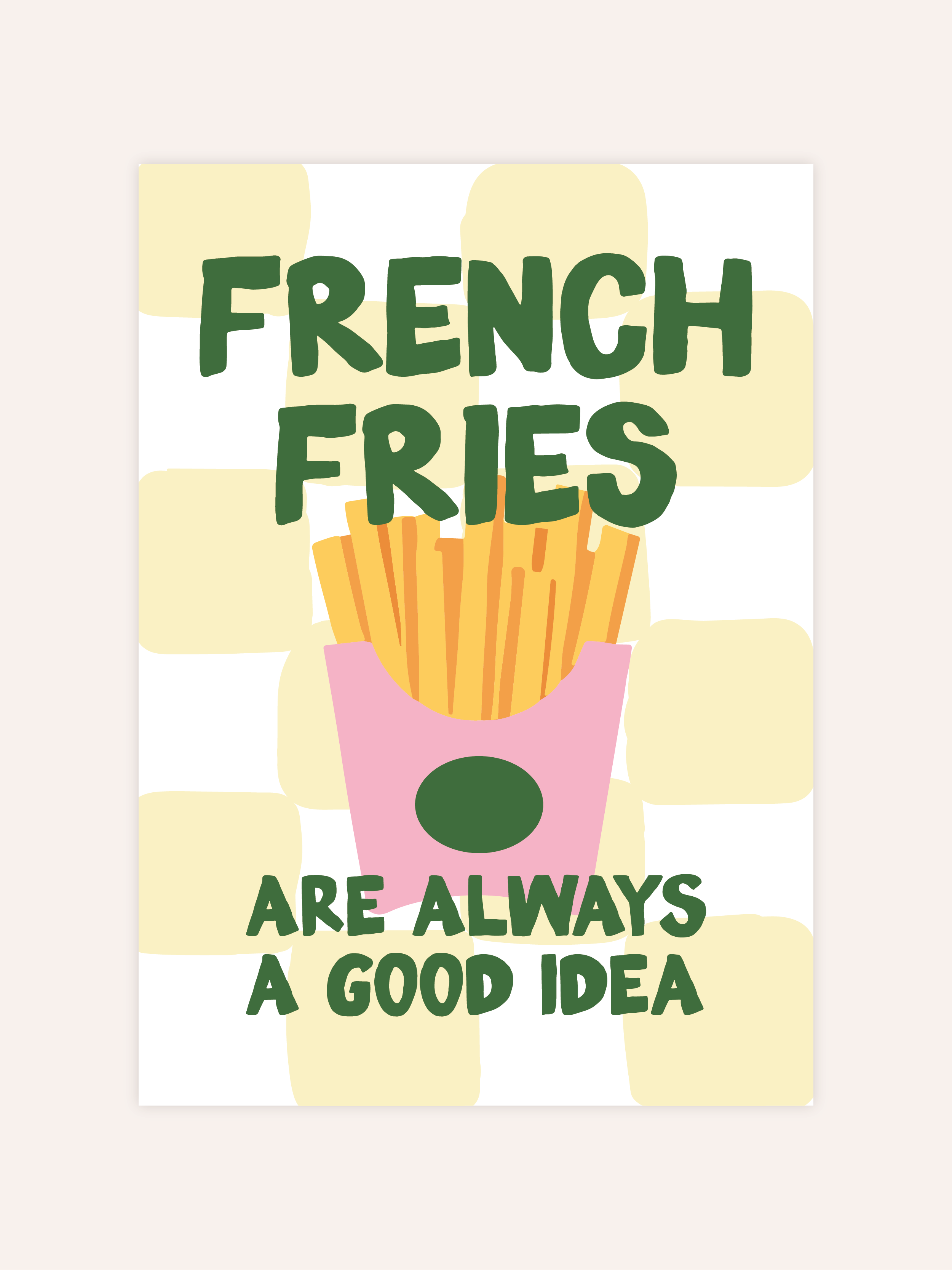 French Fries Poster