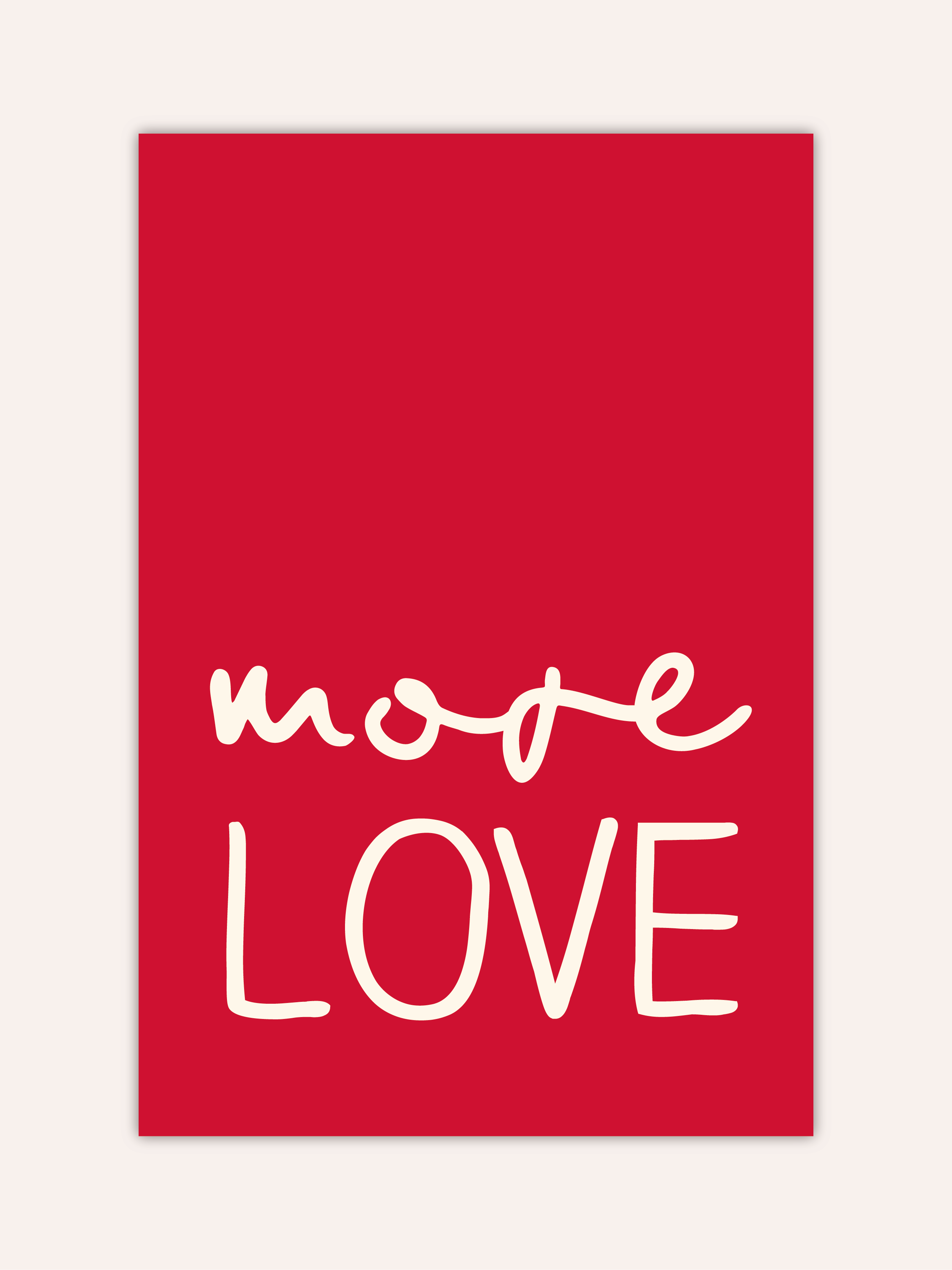 More Love Poster