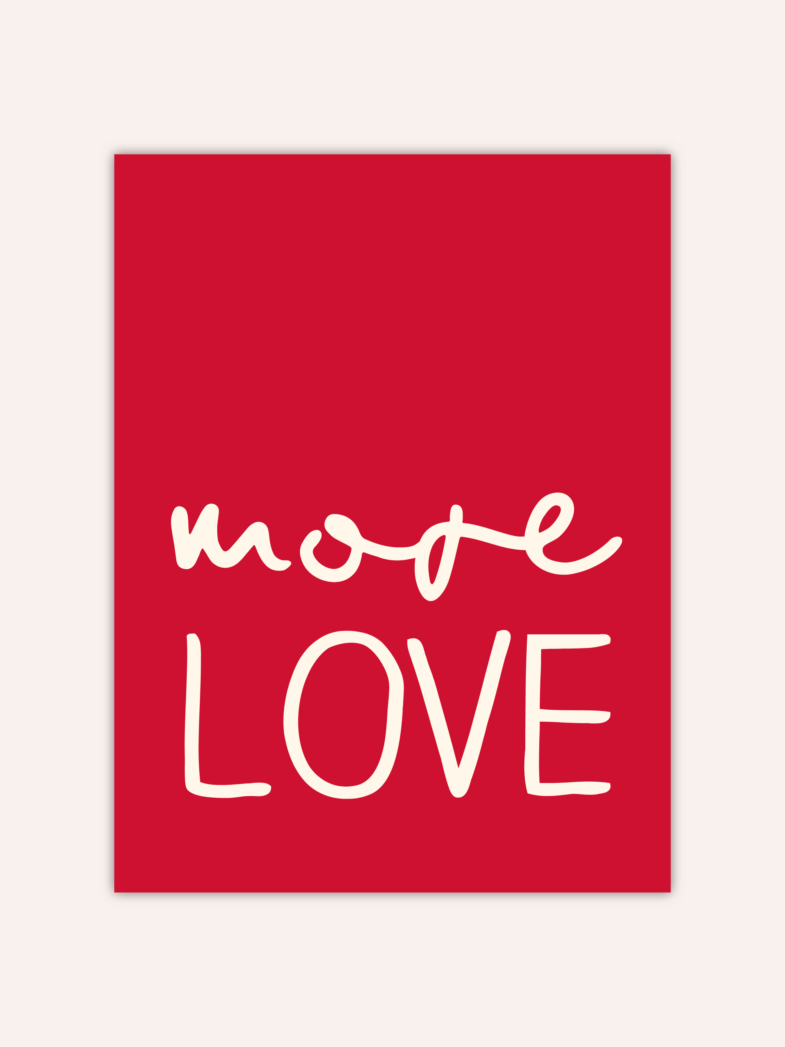 More Love Poster