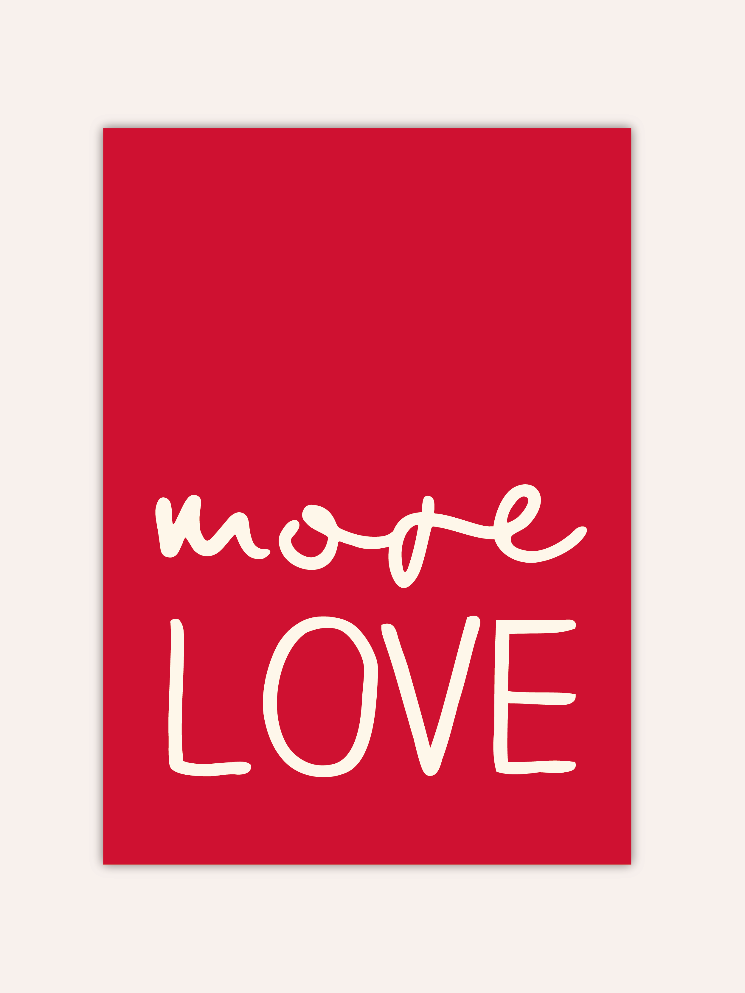 More Love Poster