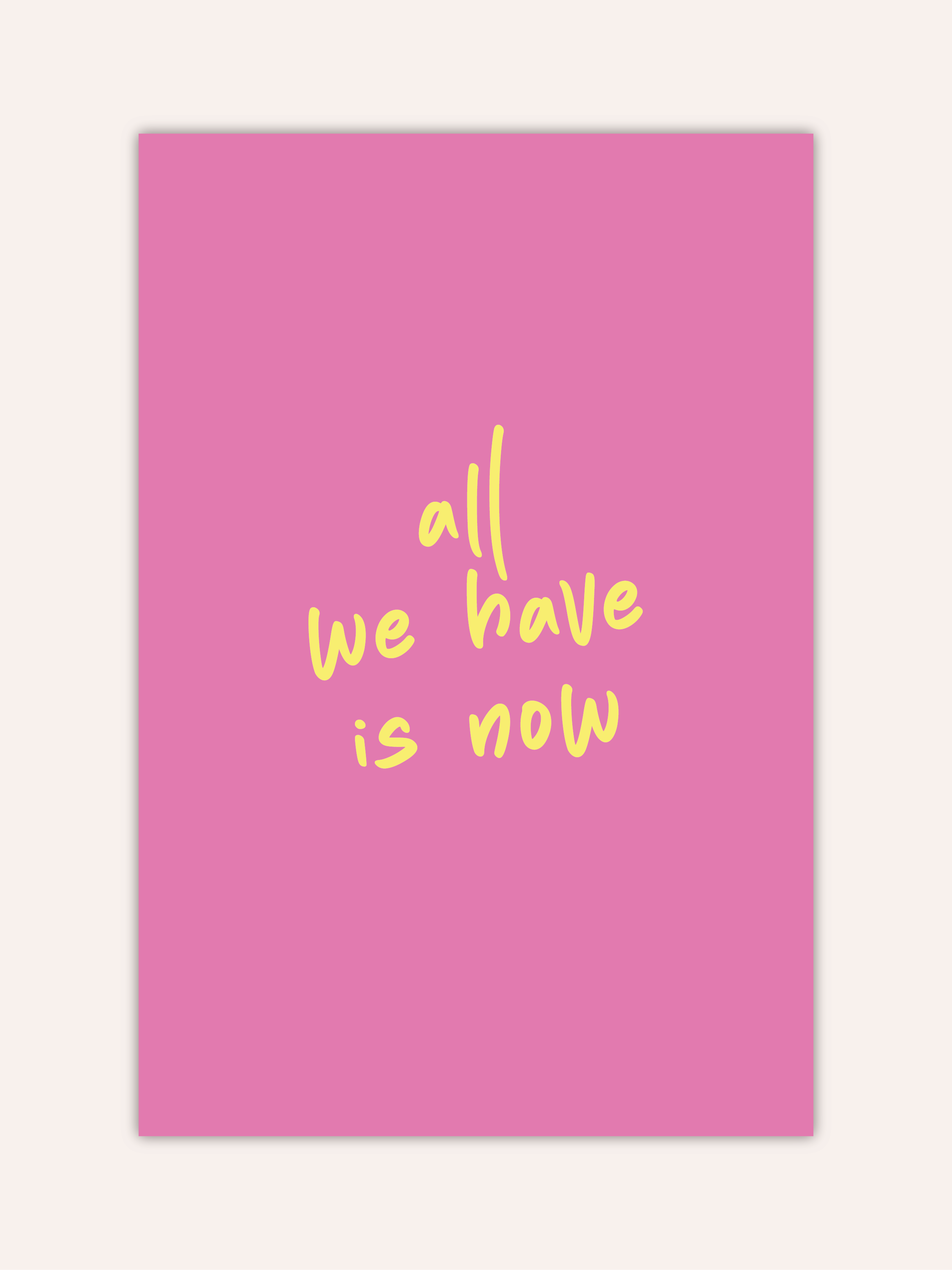 All We Have Poster