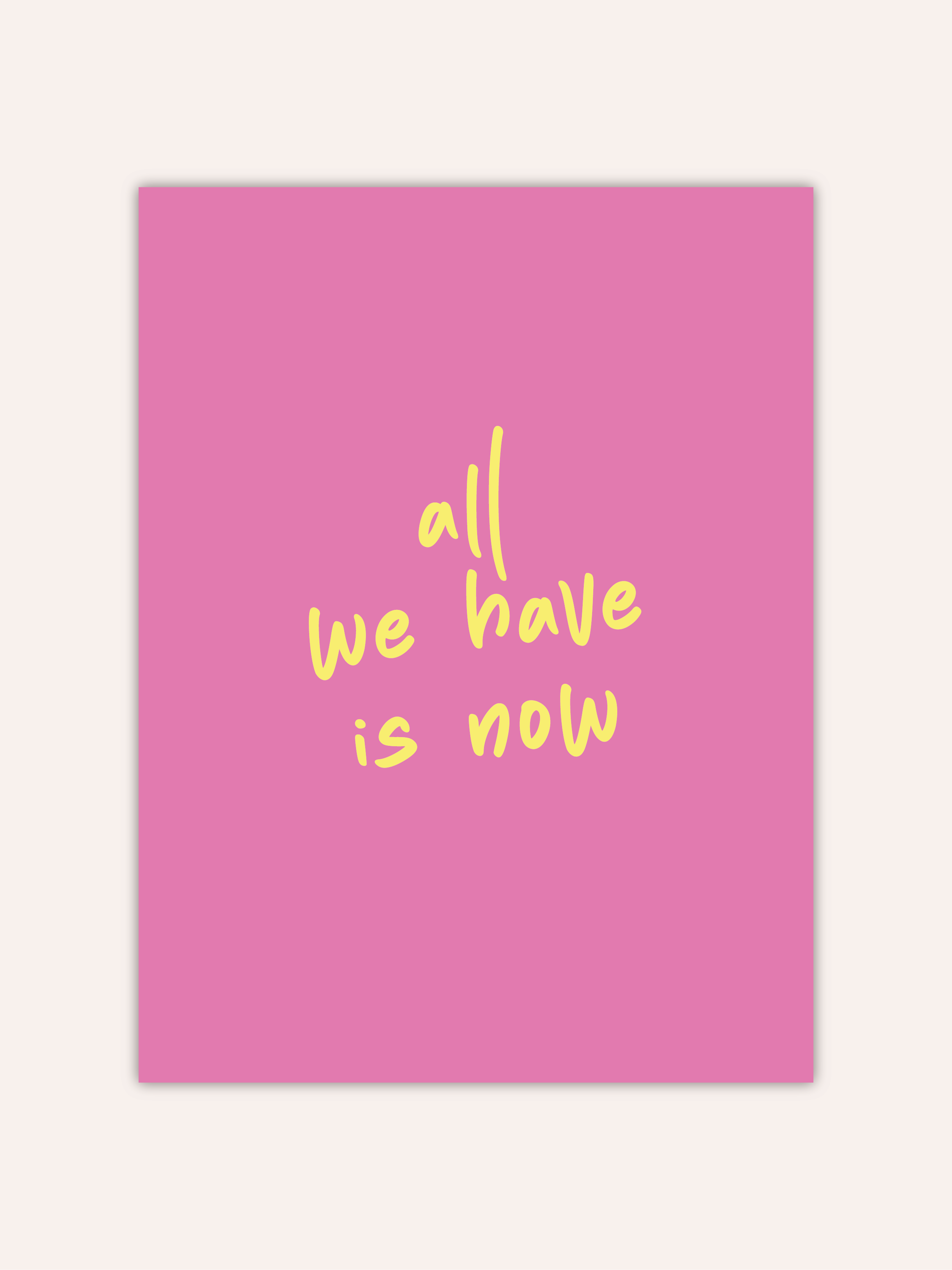 All We Have Poster