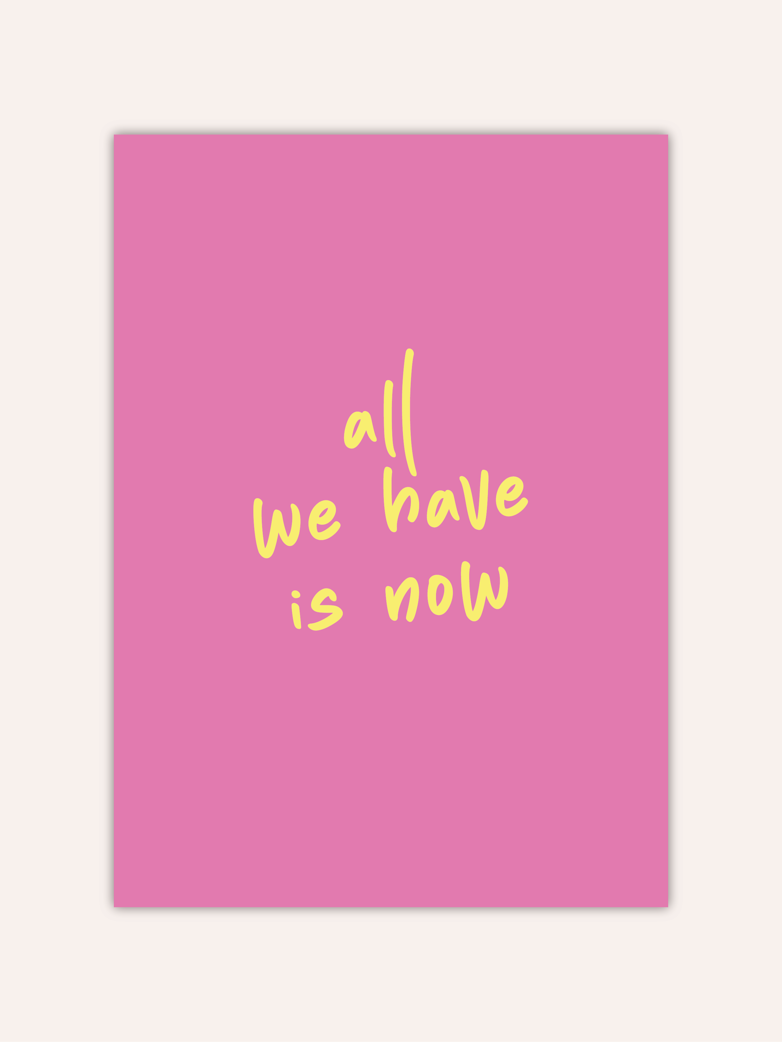 All We Have Poster
