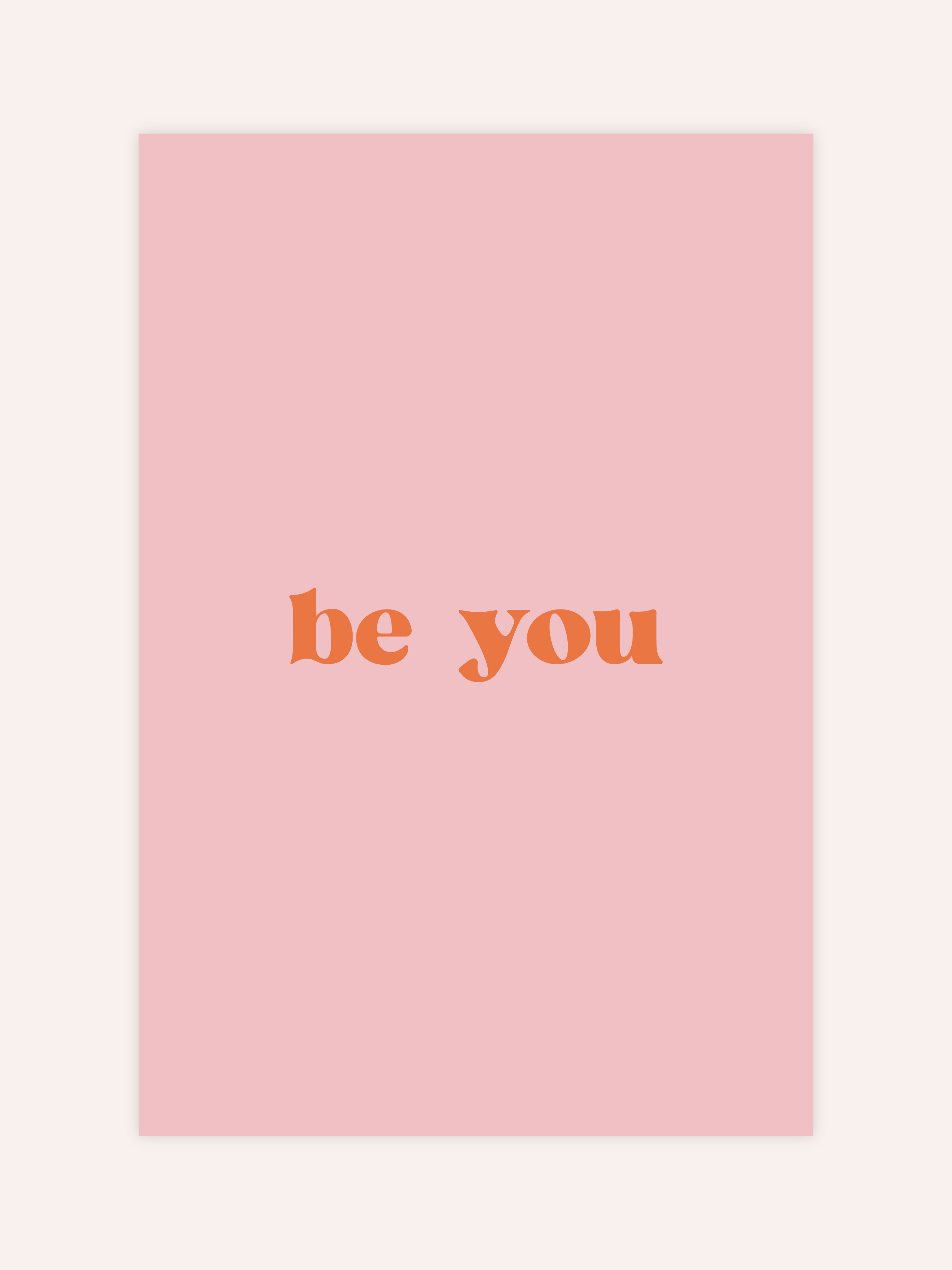 Be You Poster
