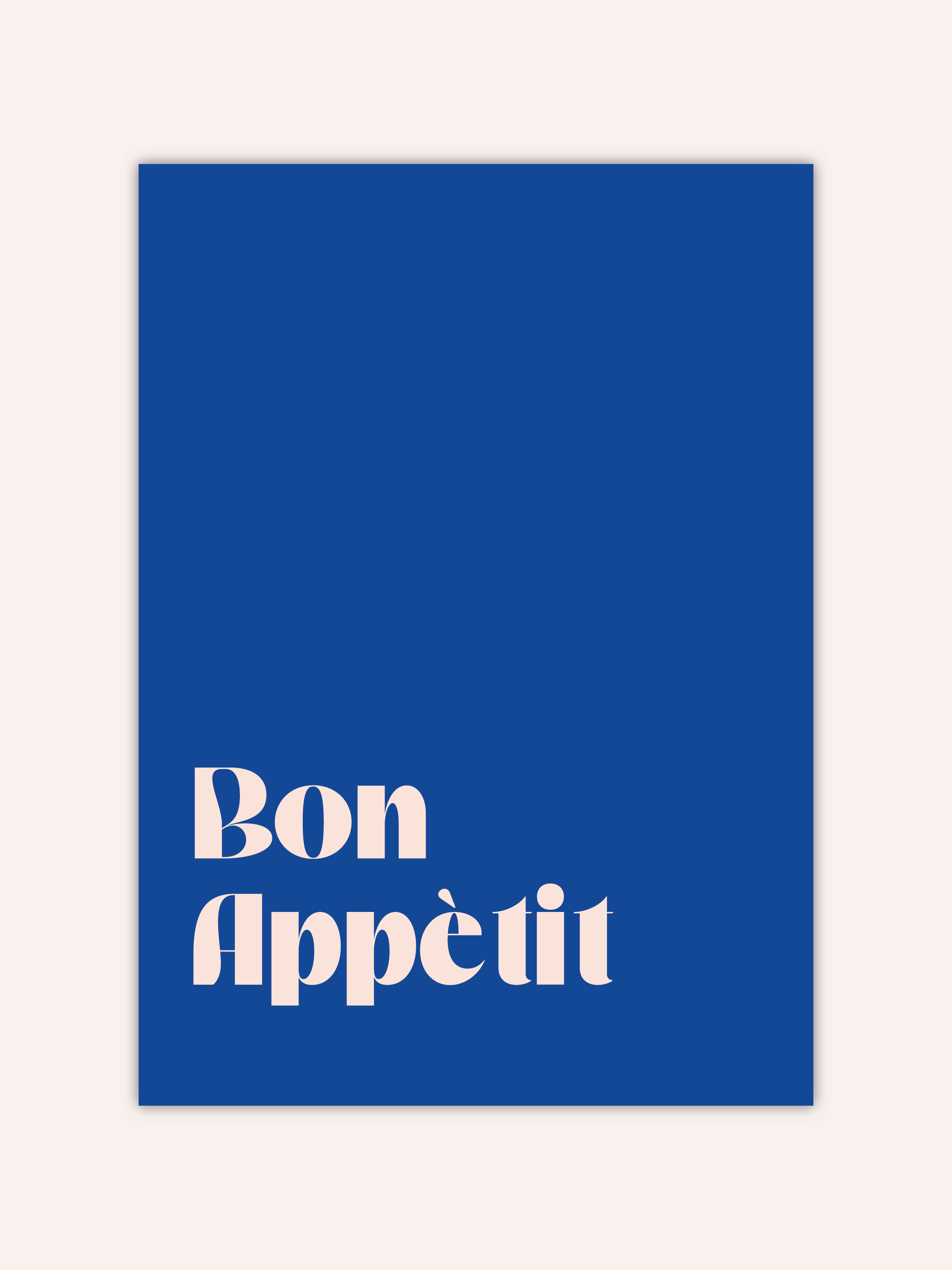 Bon Appètit Poster