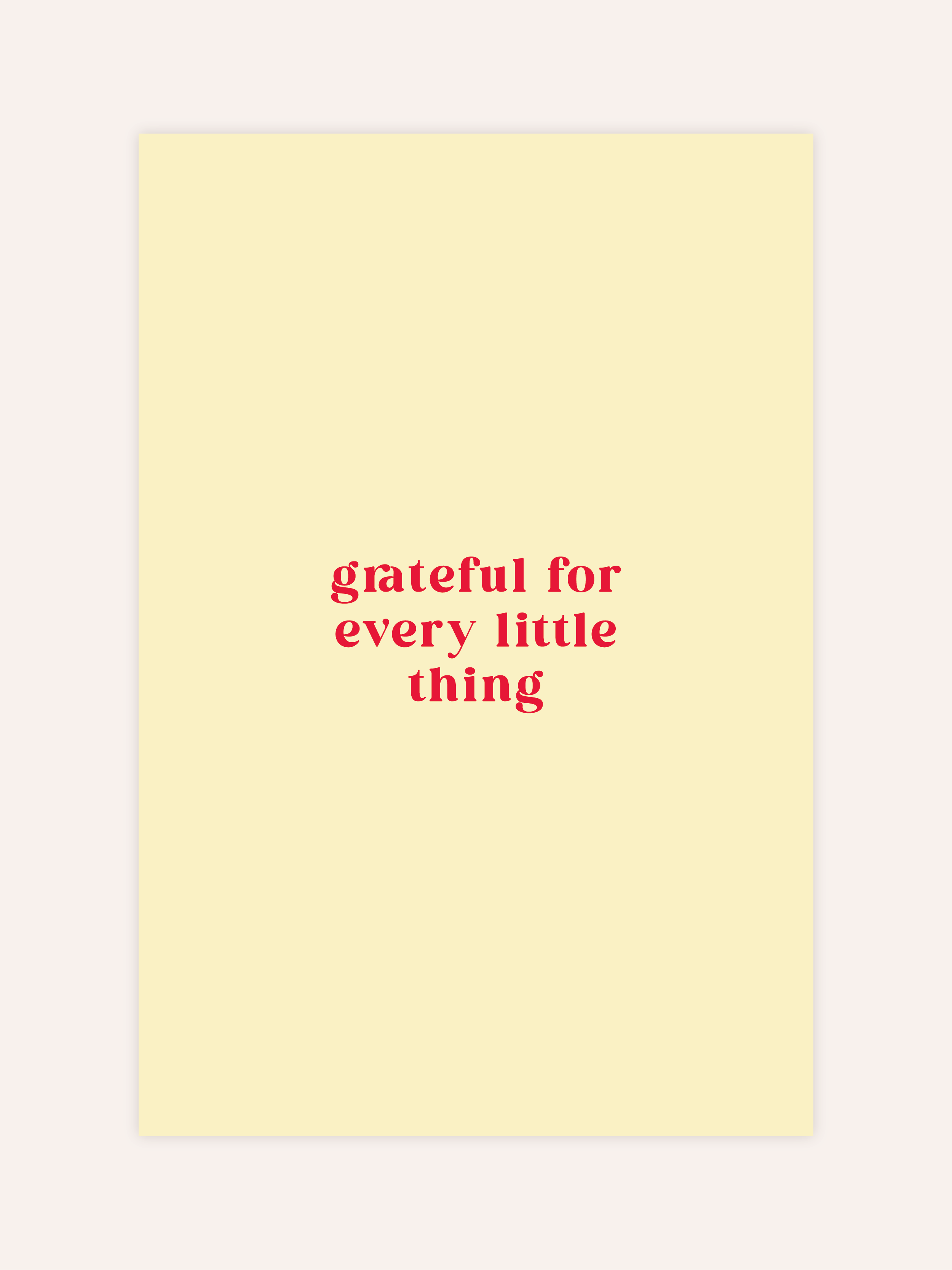 Grateful Poster