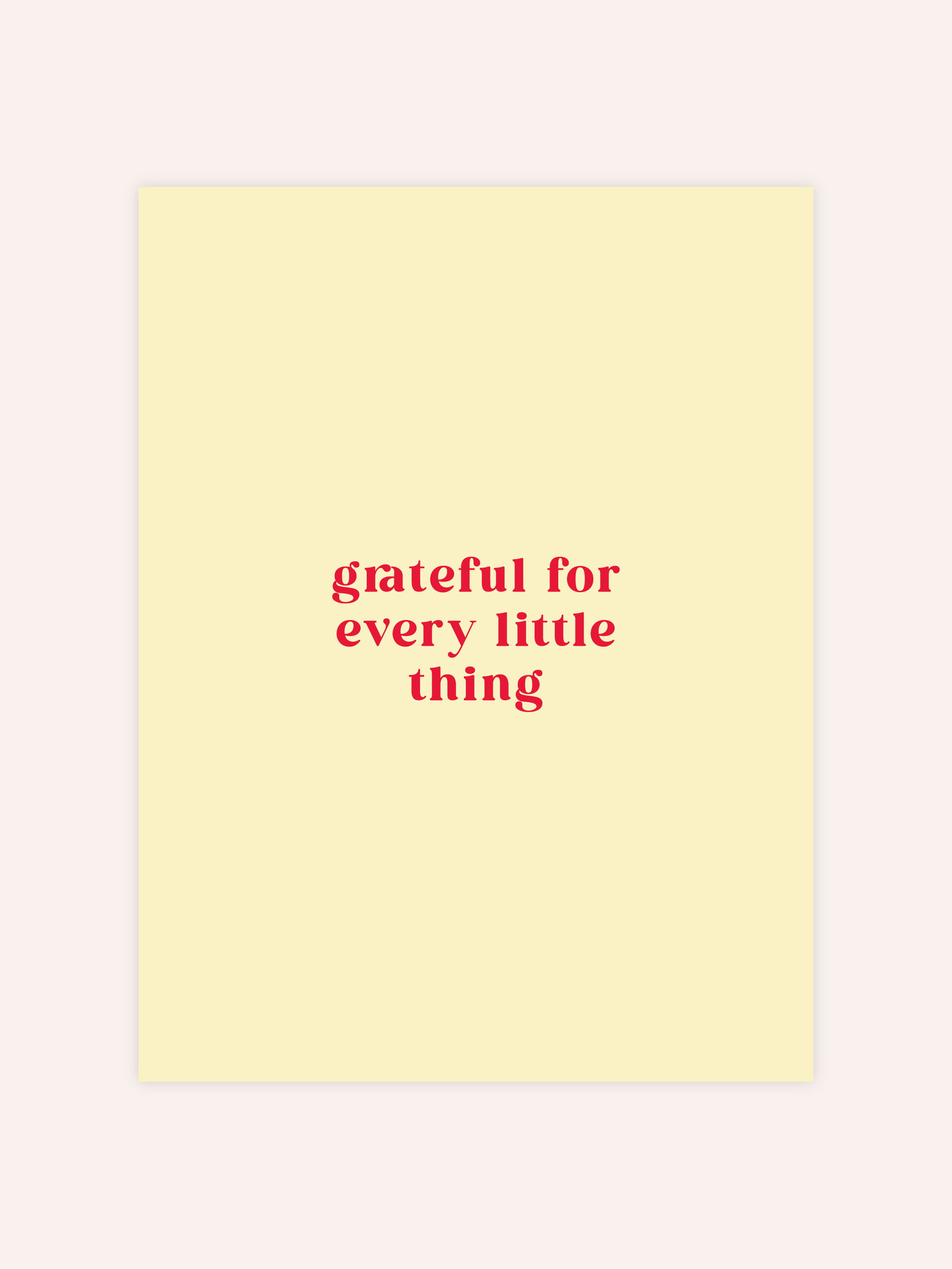 Grateful Poster