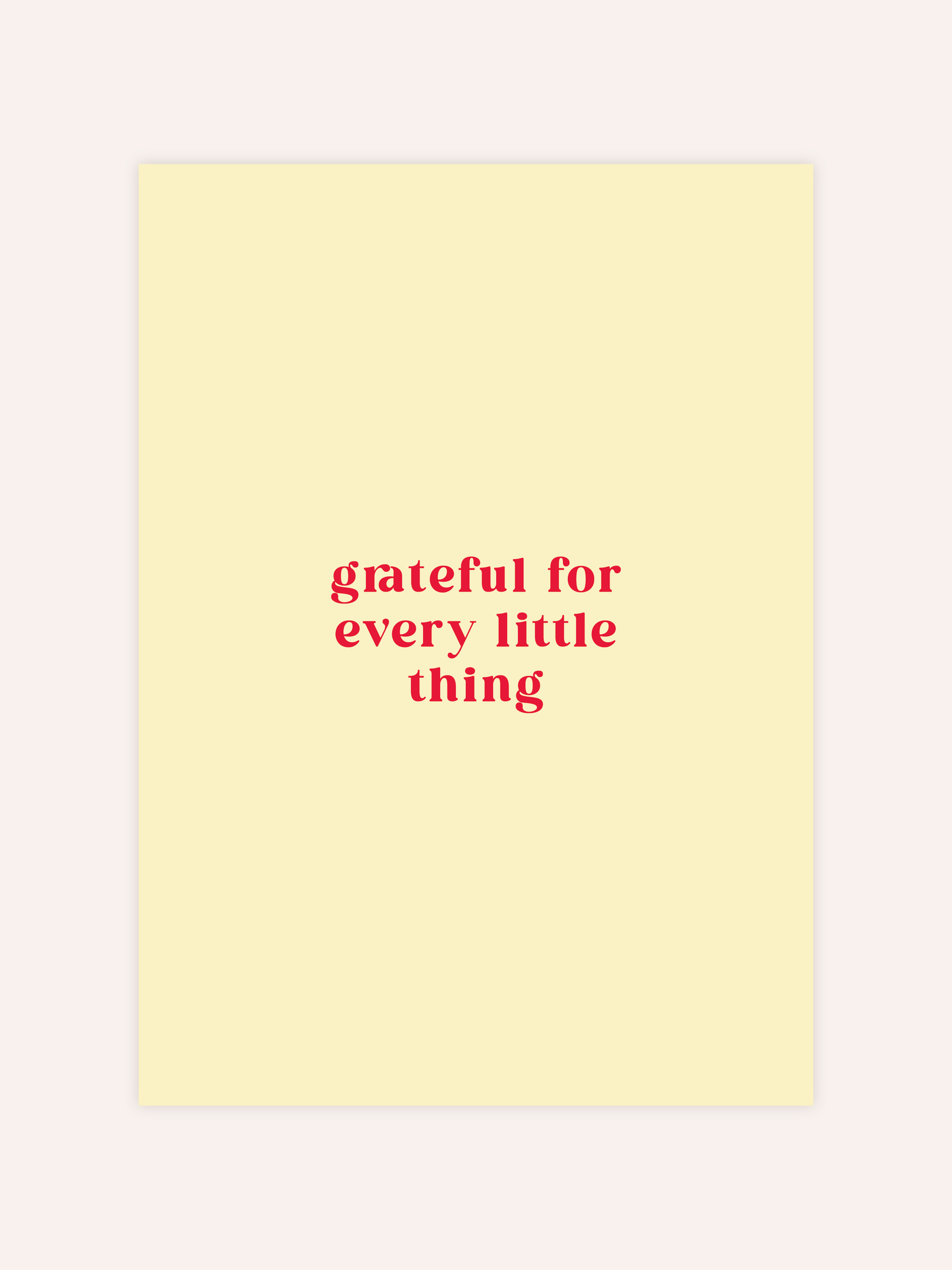 Grateful Poster
