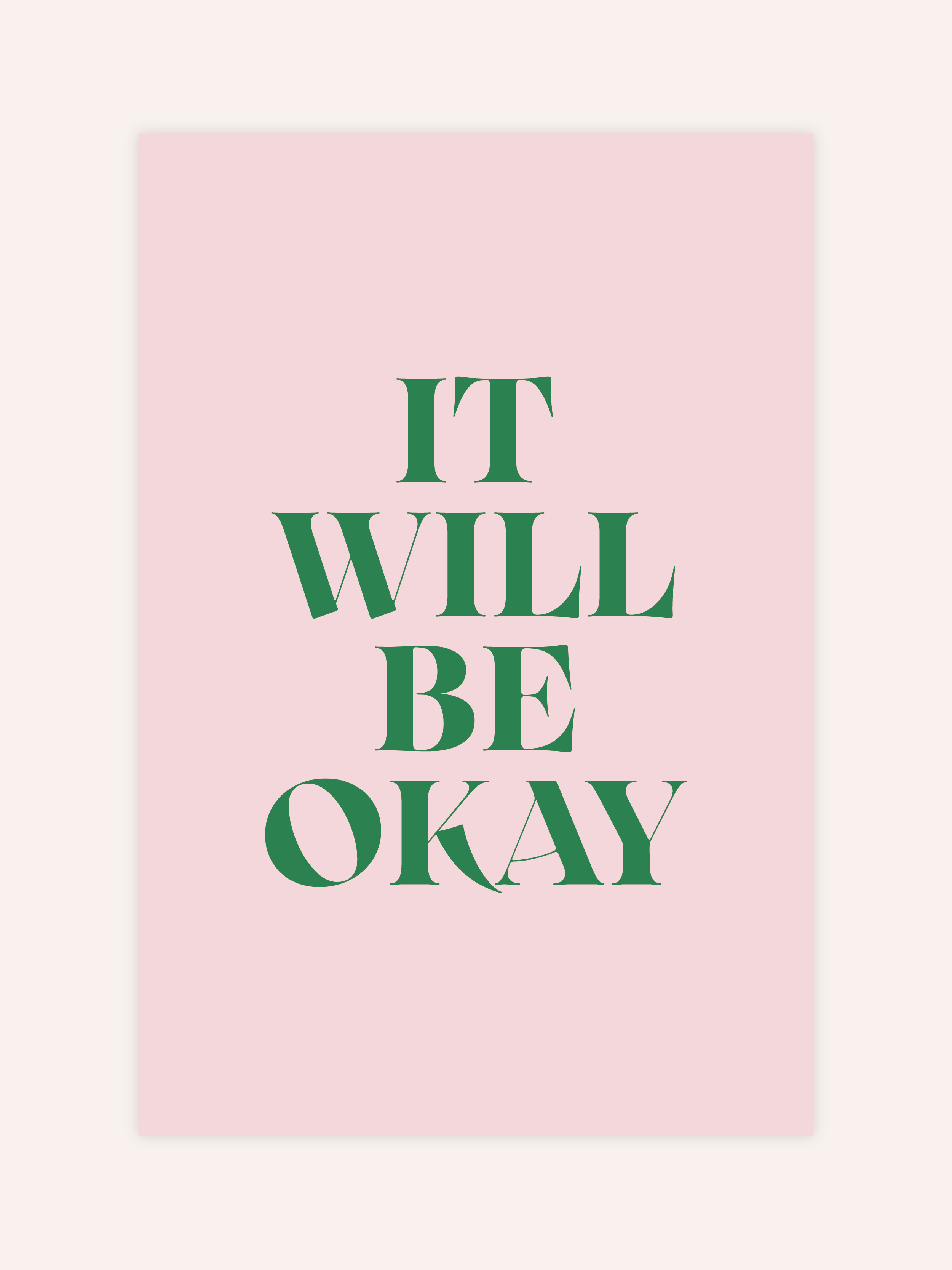 It Will Be Ok Poster