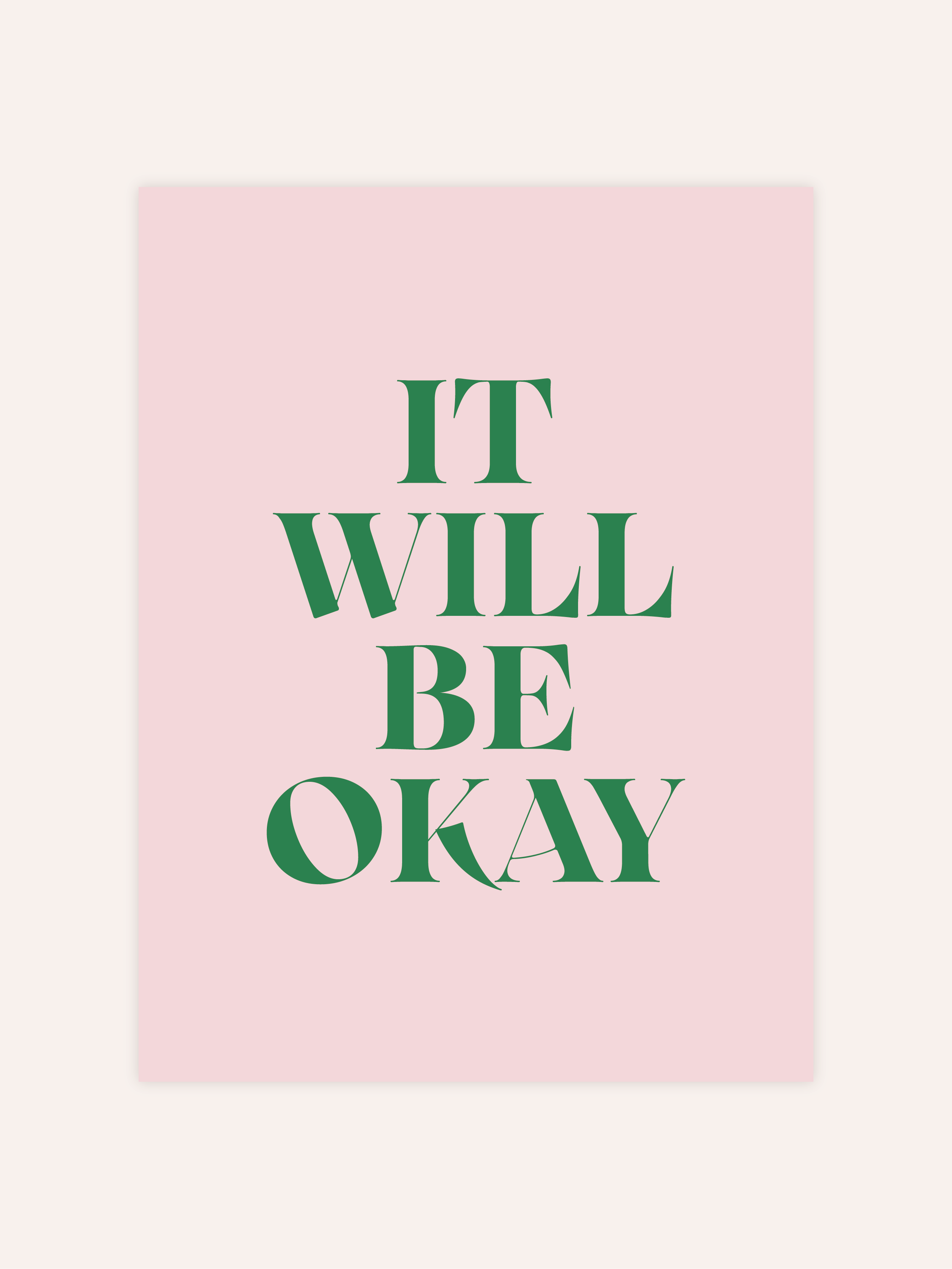It Will Be Ok Poster