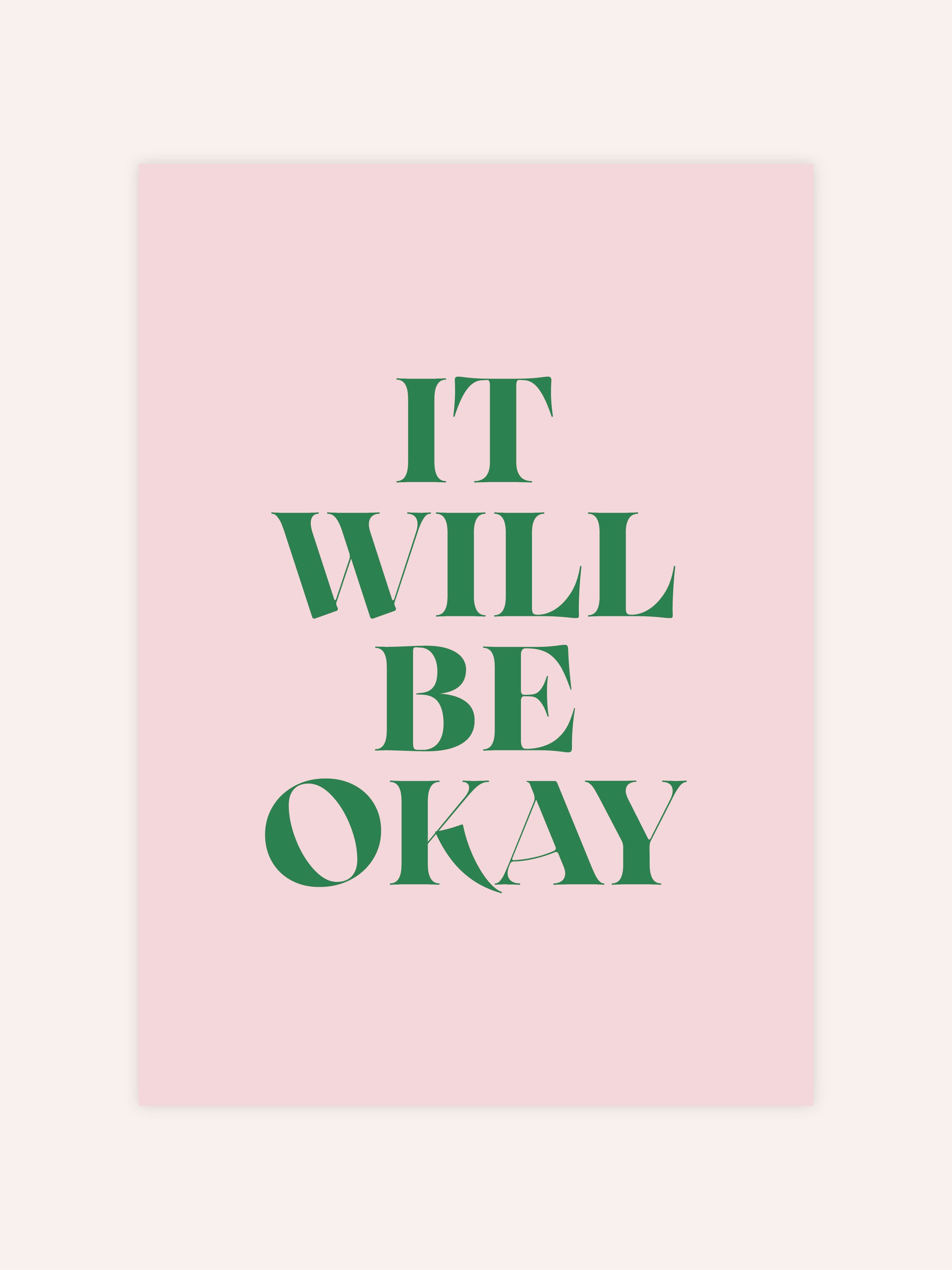 It Will Be Ok Poster