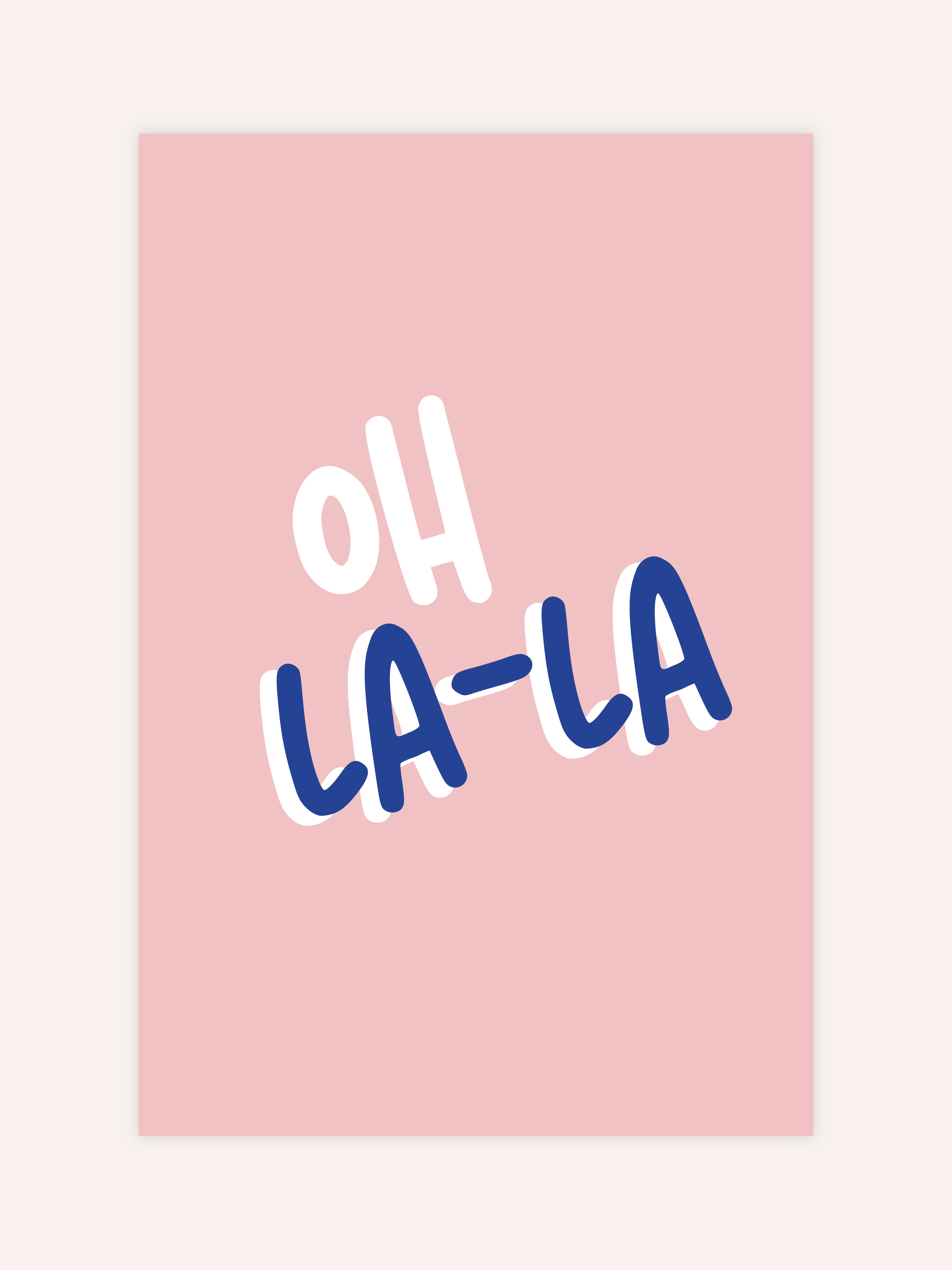 Oh La La Poster