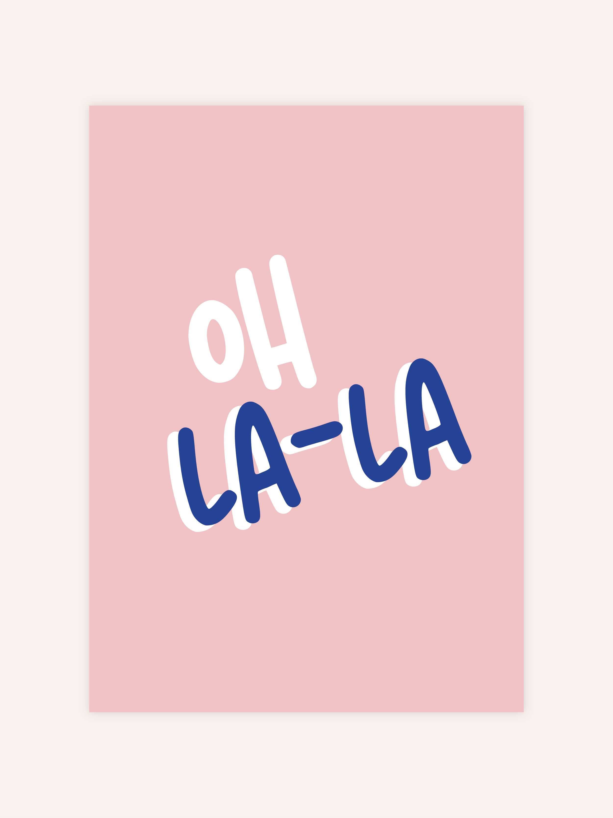 Oh La La Poster