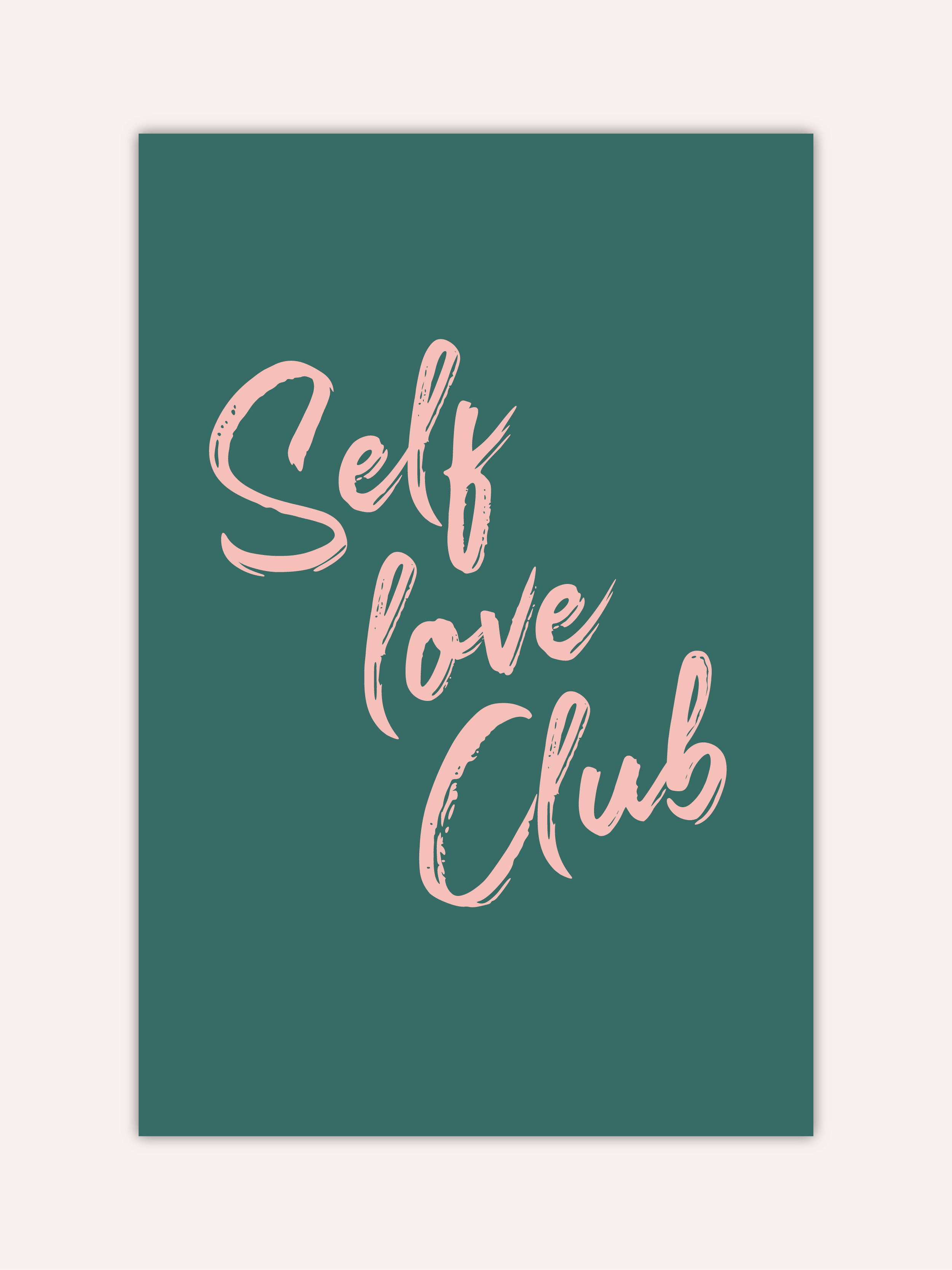 Self Love Club Poster
