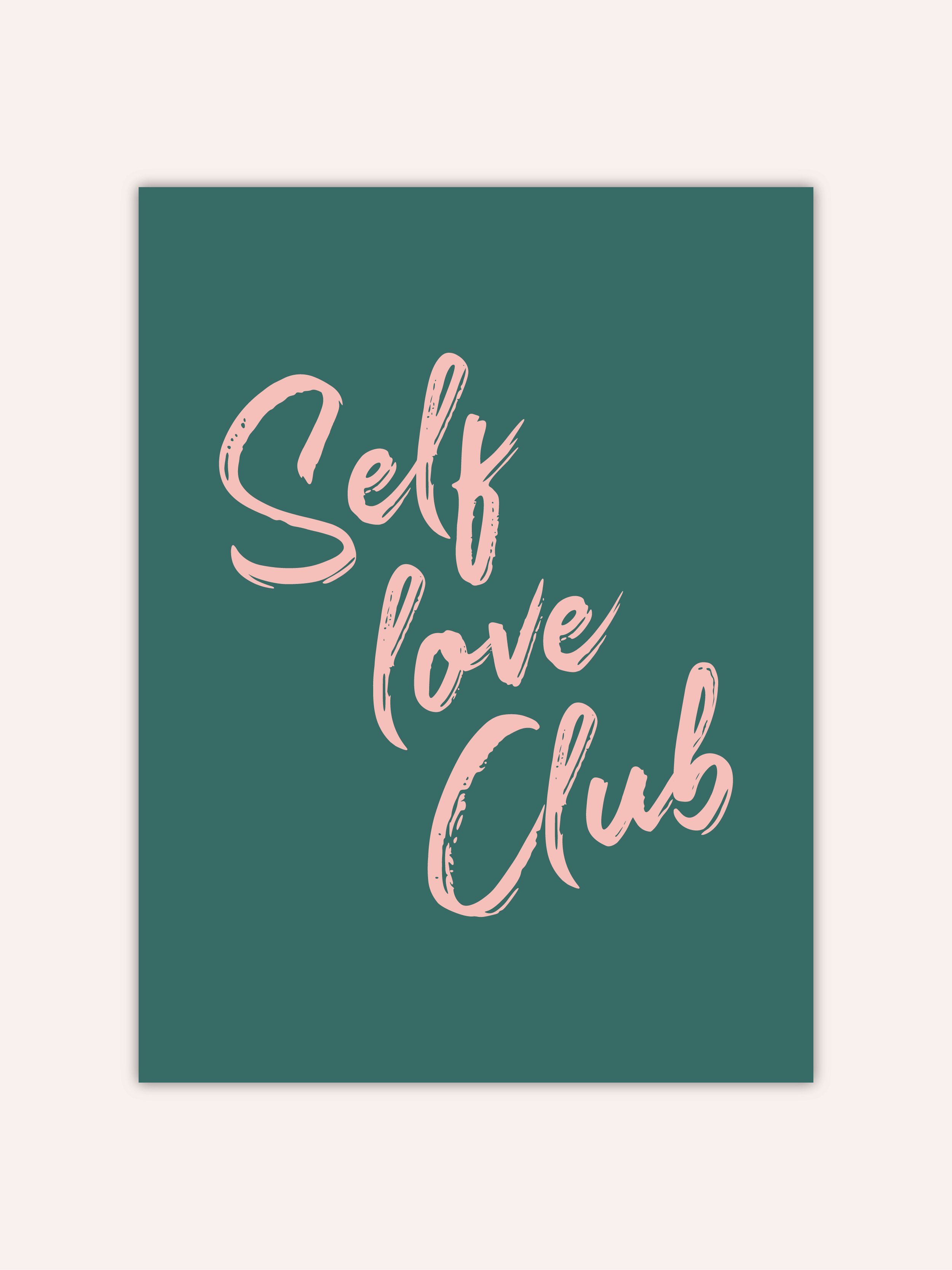 Self Love Club Poster