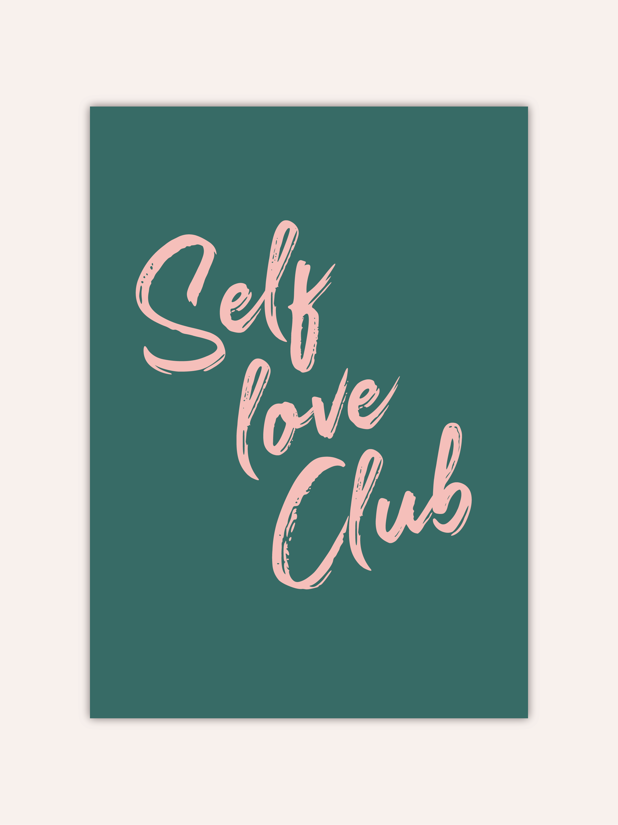 Self Love Club Poster