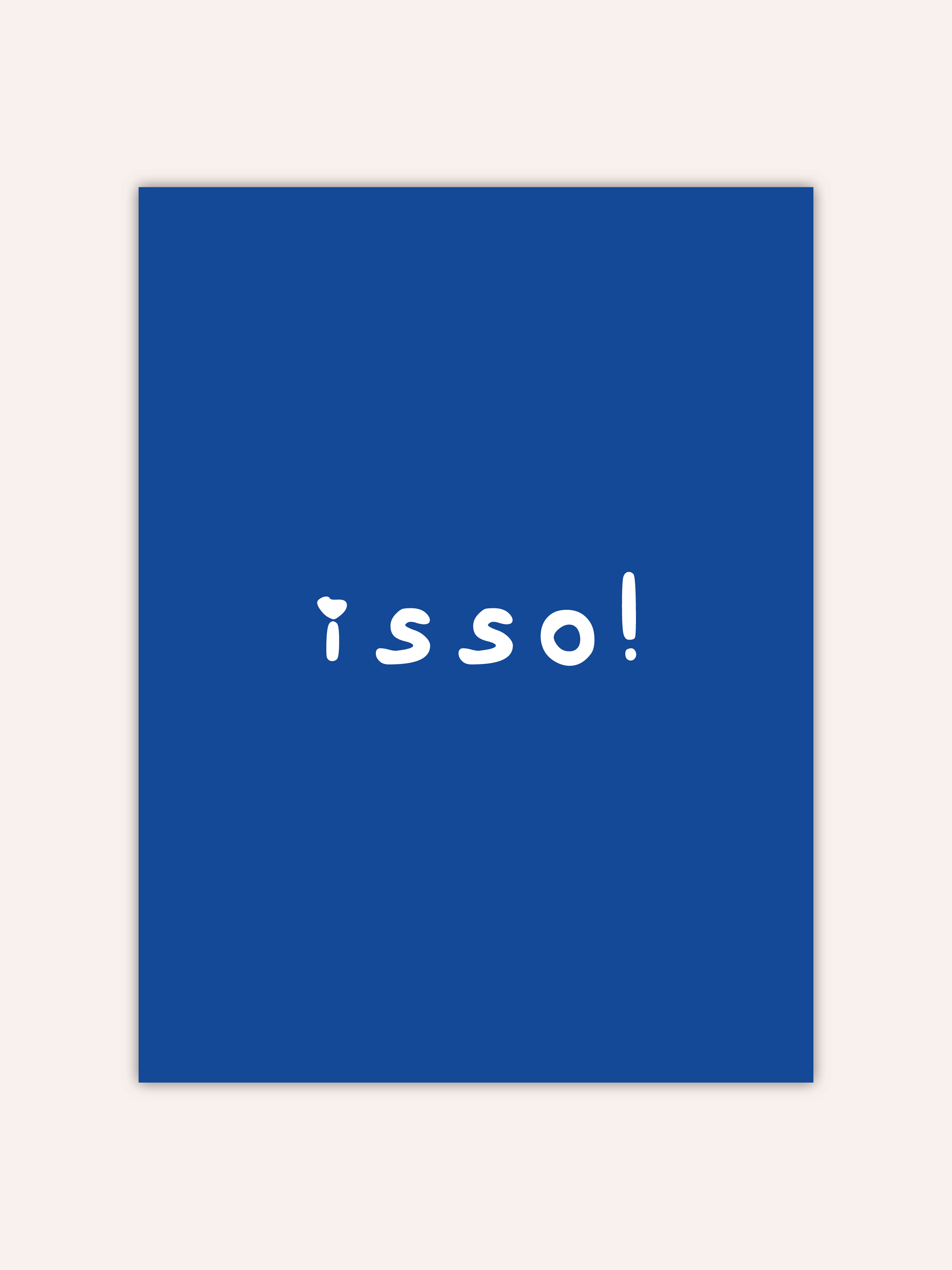 Isso Poster