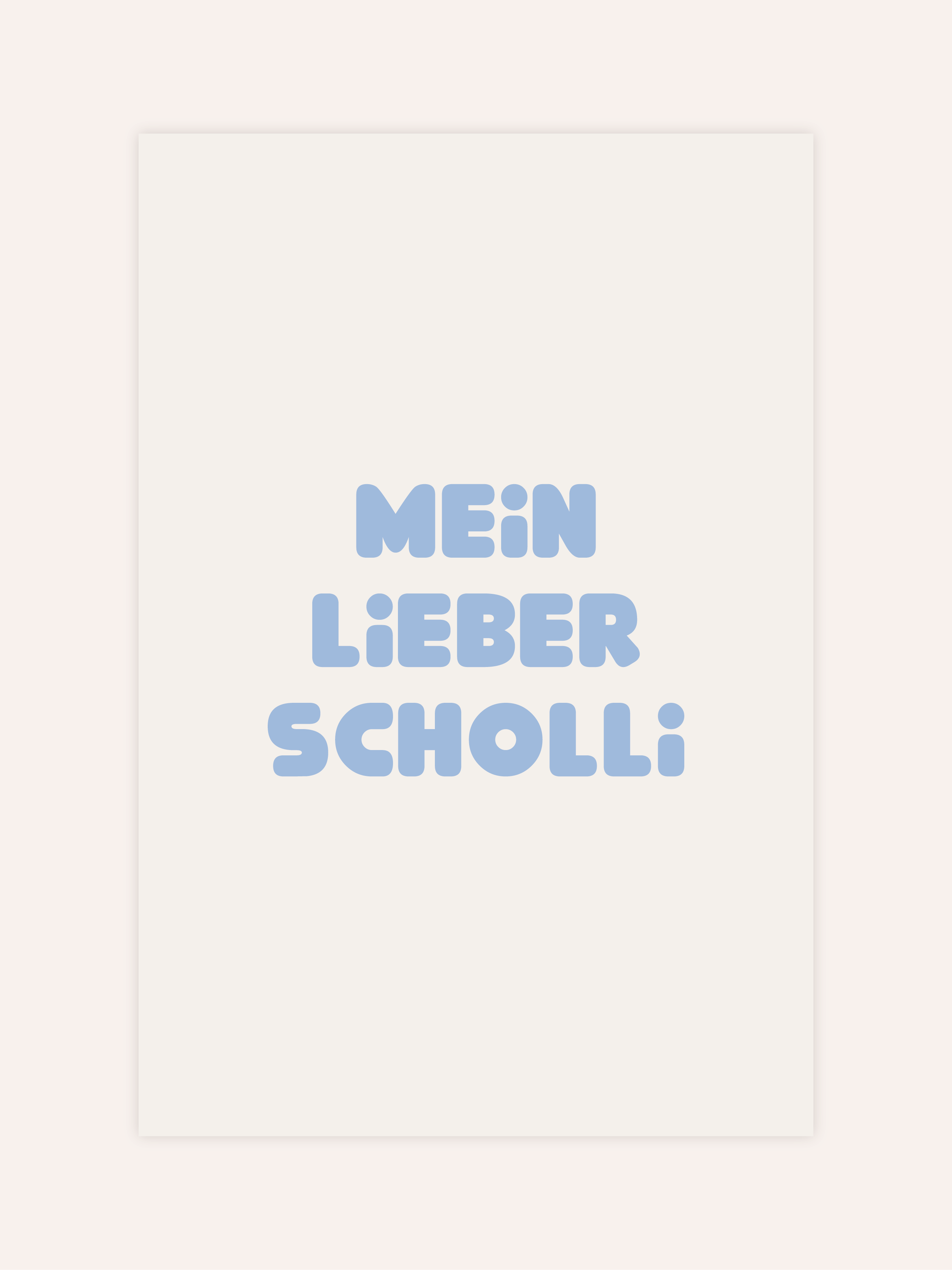 Mein Lieber Scholli Poster