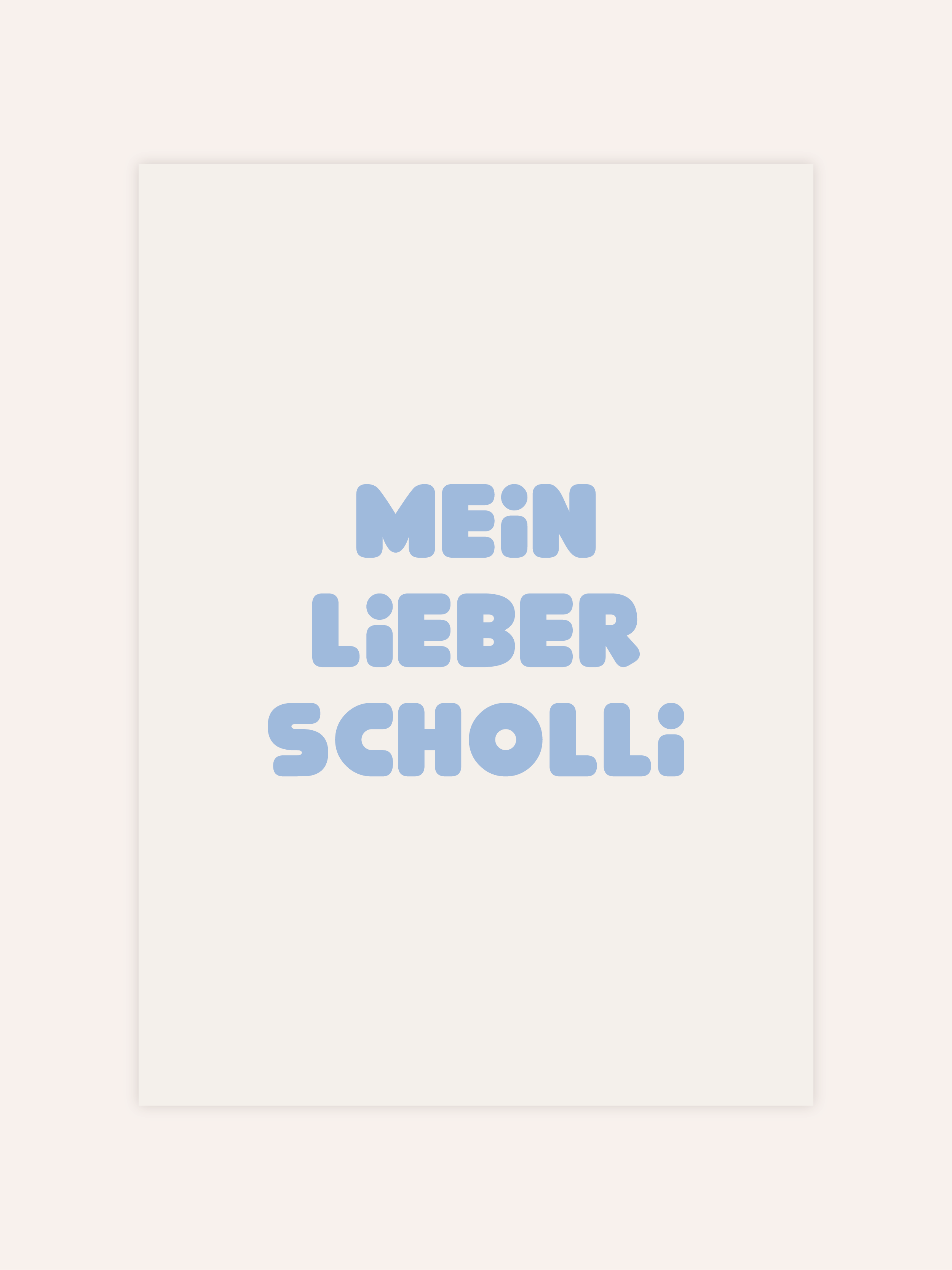 Mein Lieber Scholli Poster