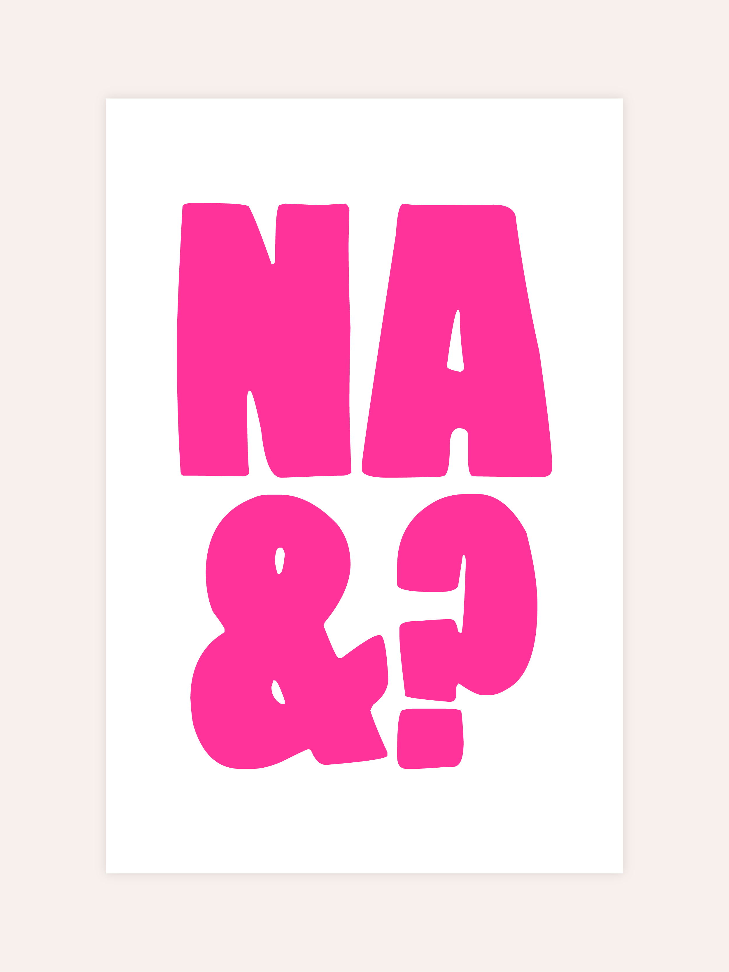 Na Und Neon Poster