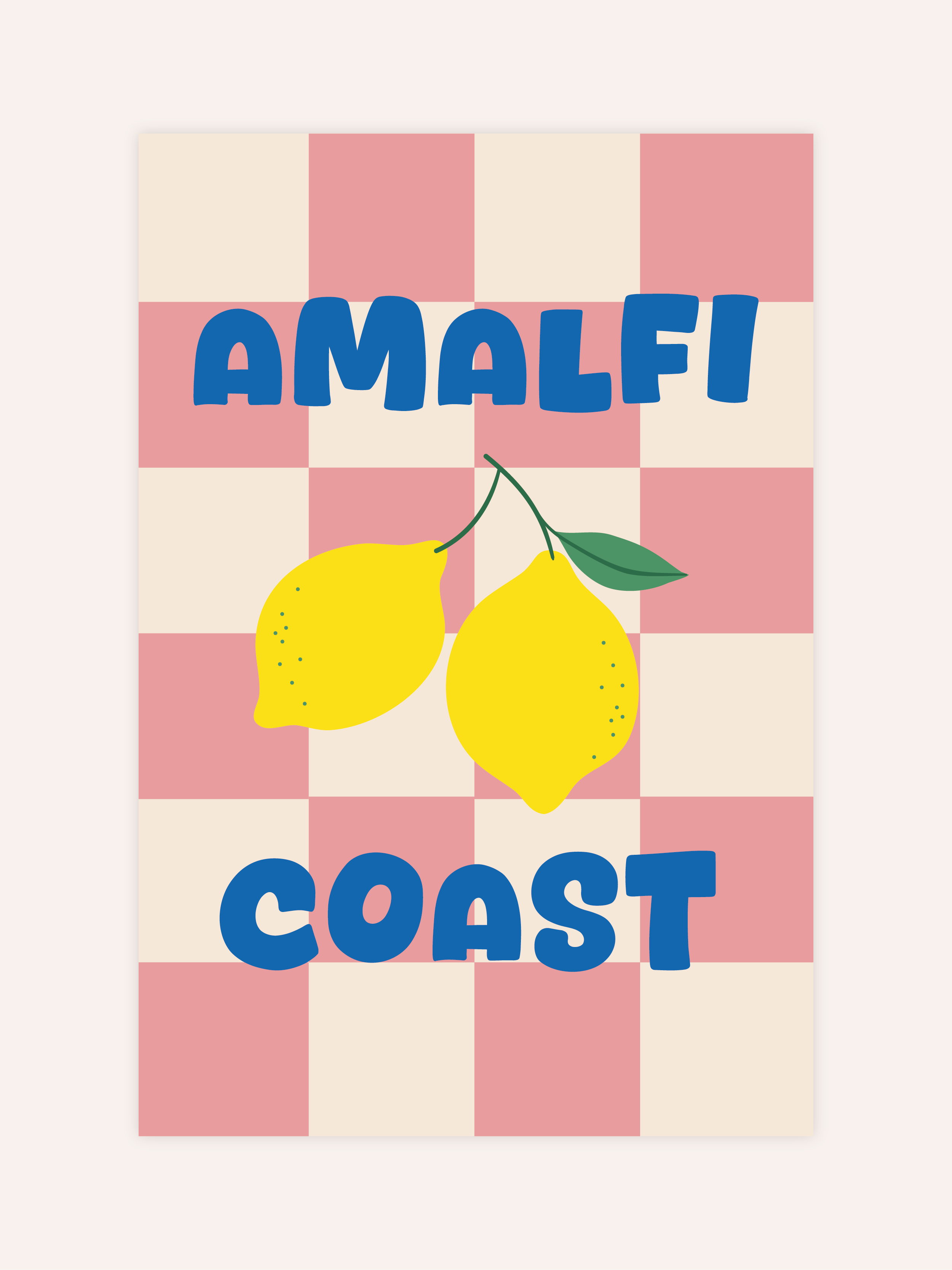 Amalfi Coast Poster