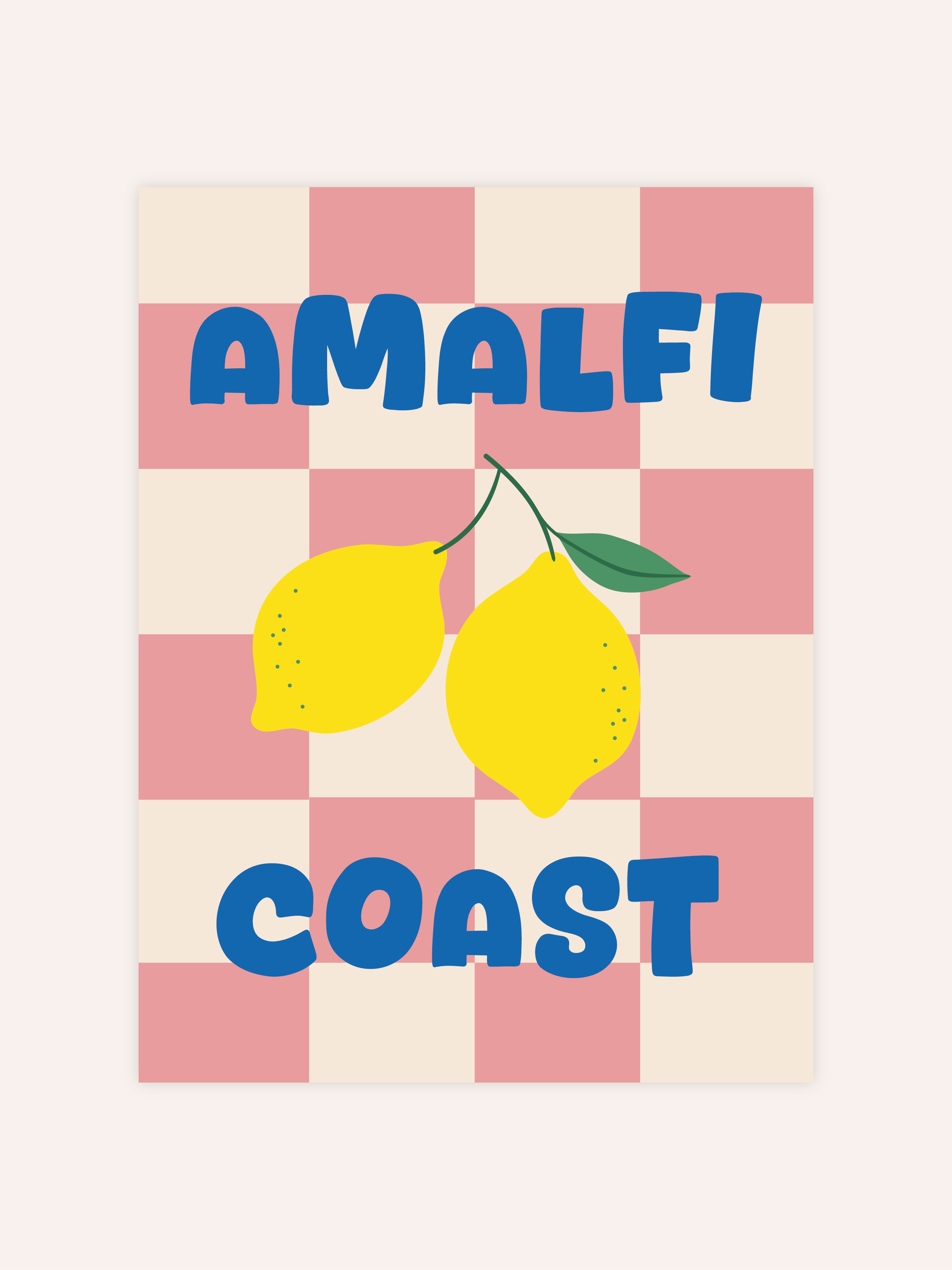 Amalfi Coast Poster