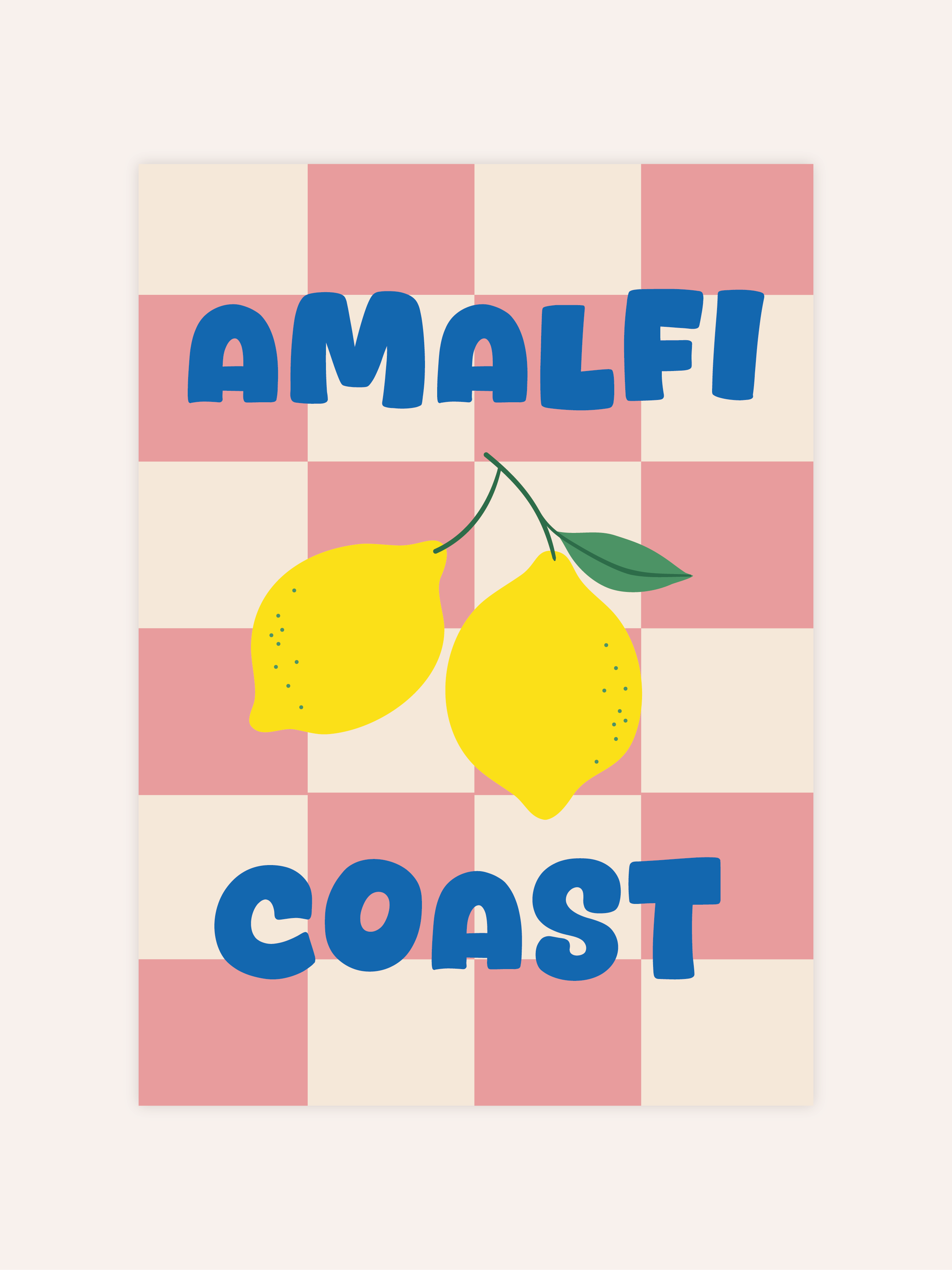Amalfi Coast Poster