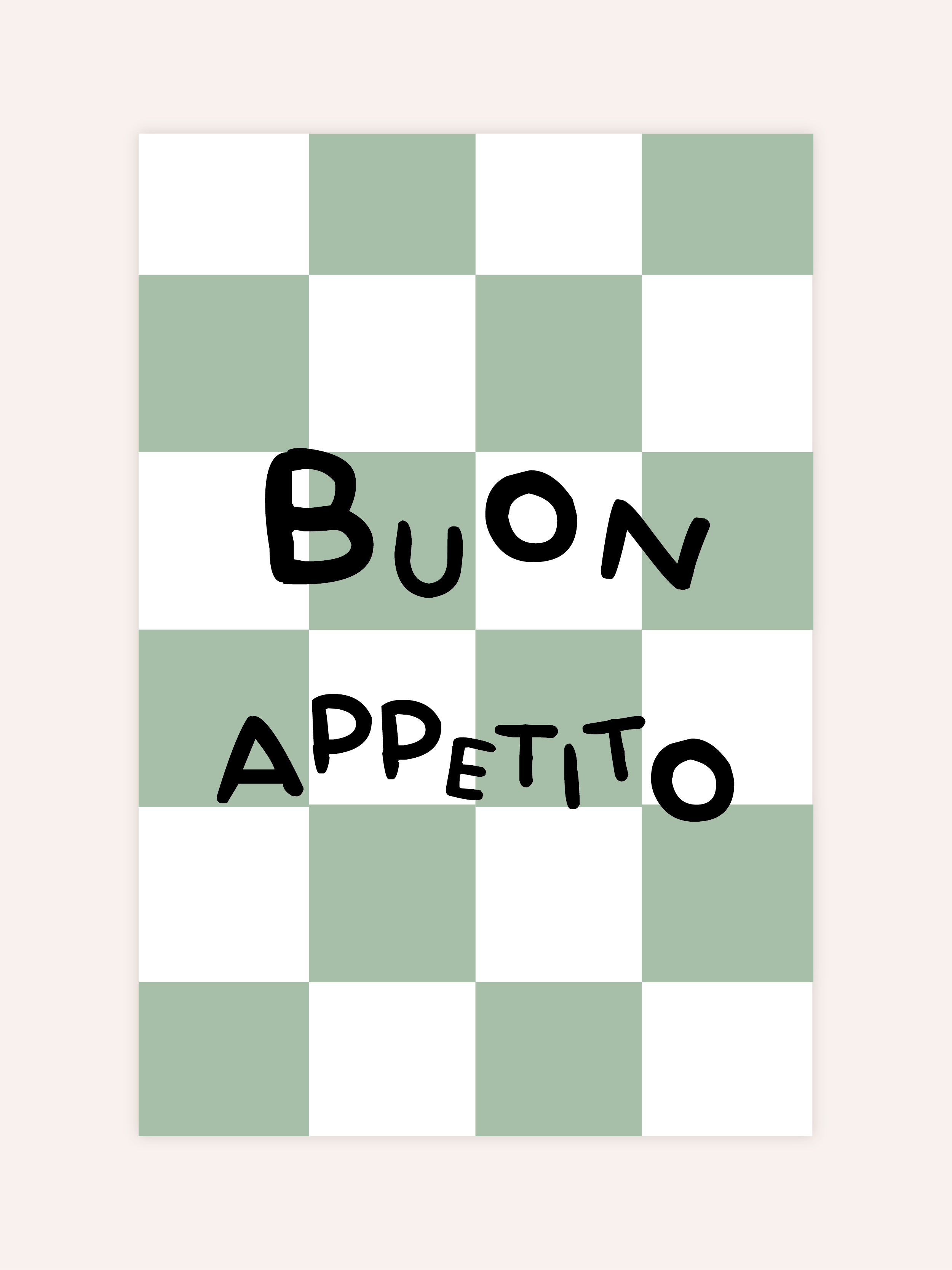 Buon Appetito Poster