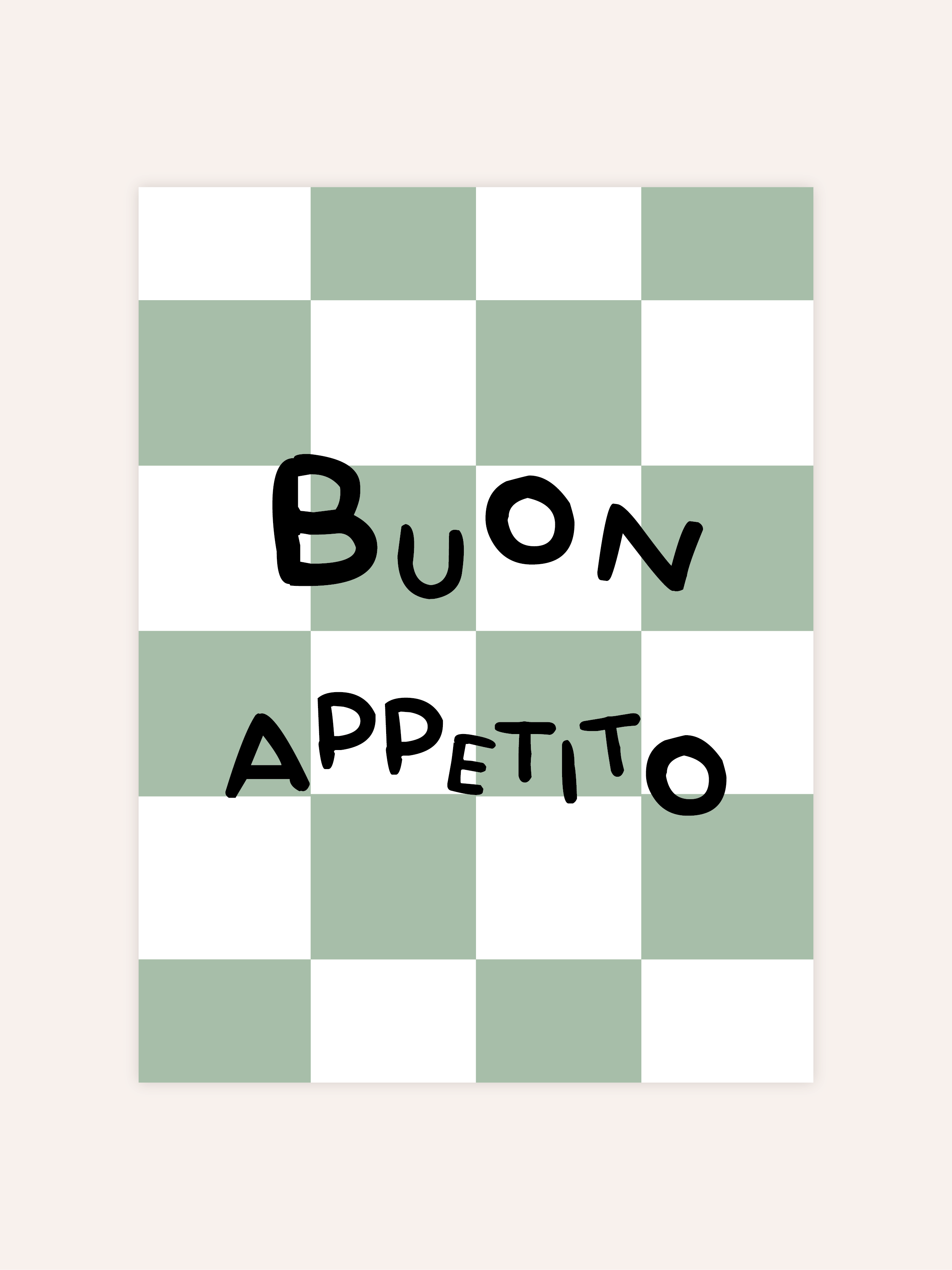 Buon Appetito Poster