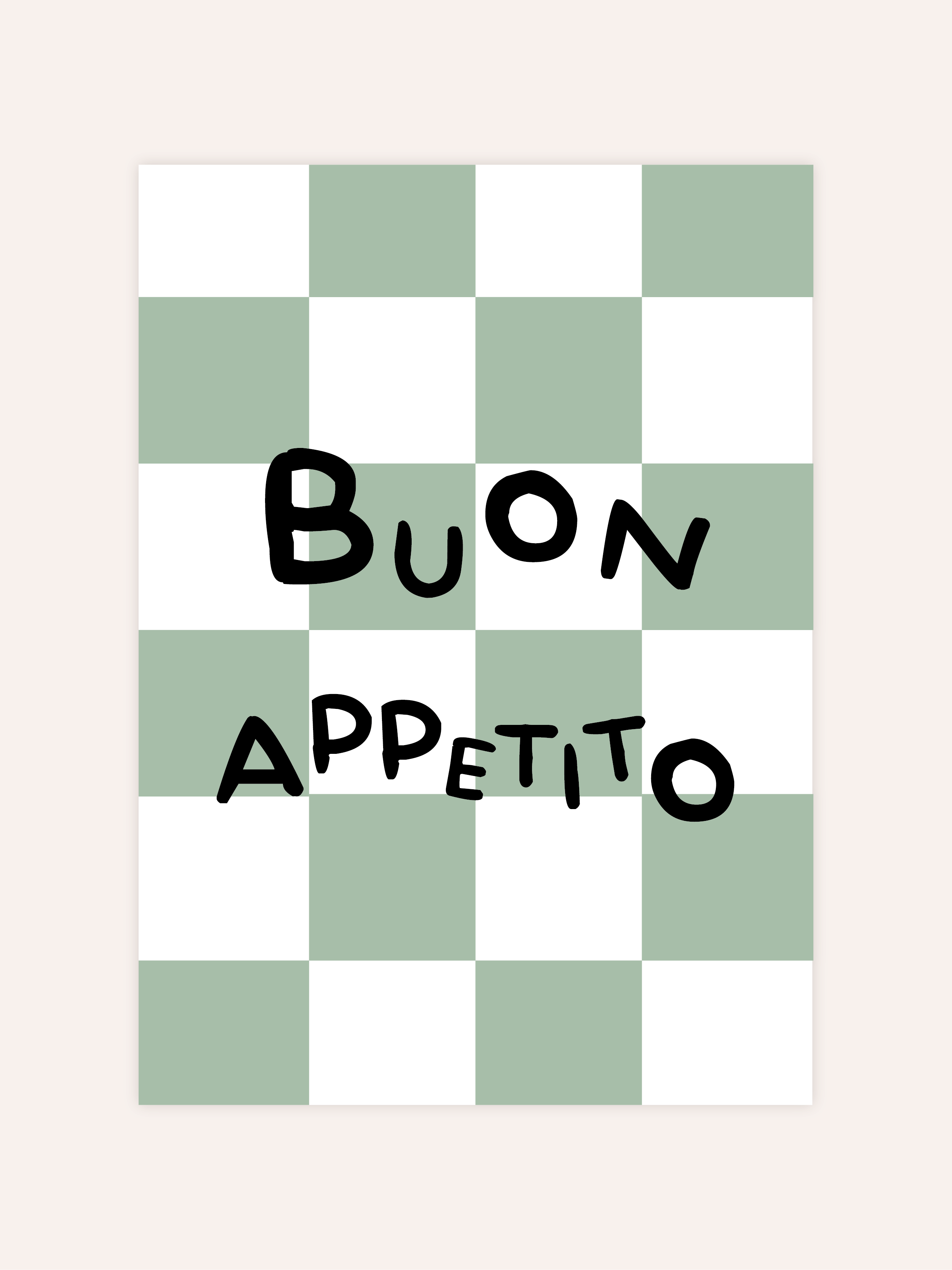 Buon Appetito Poster