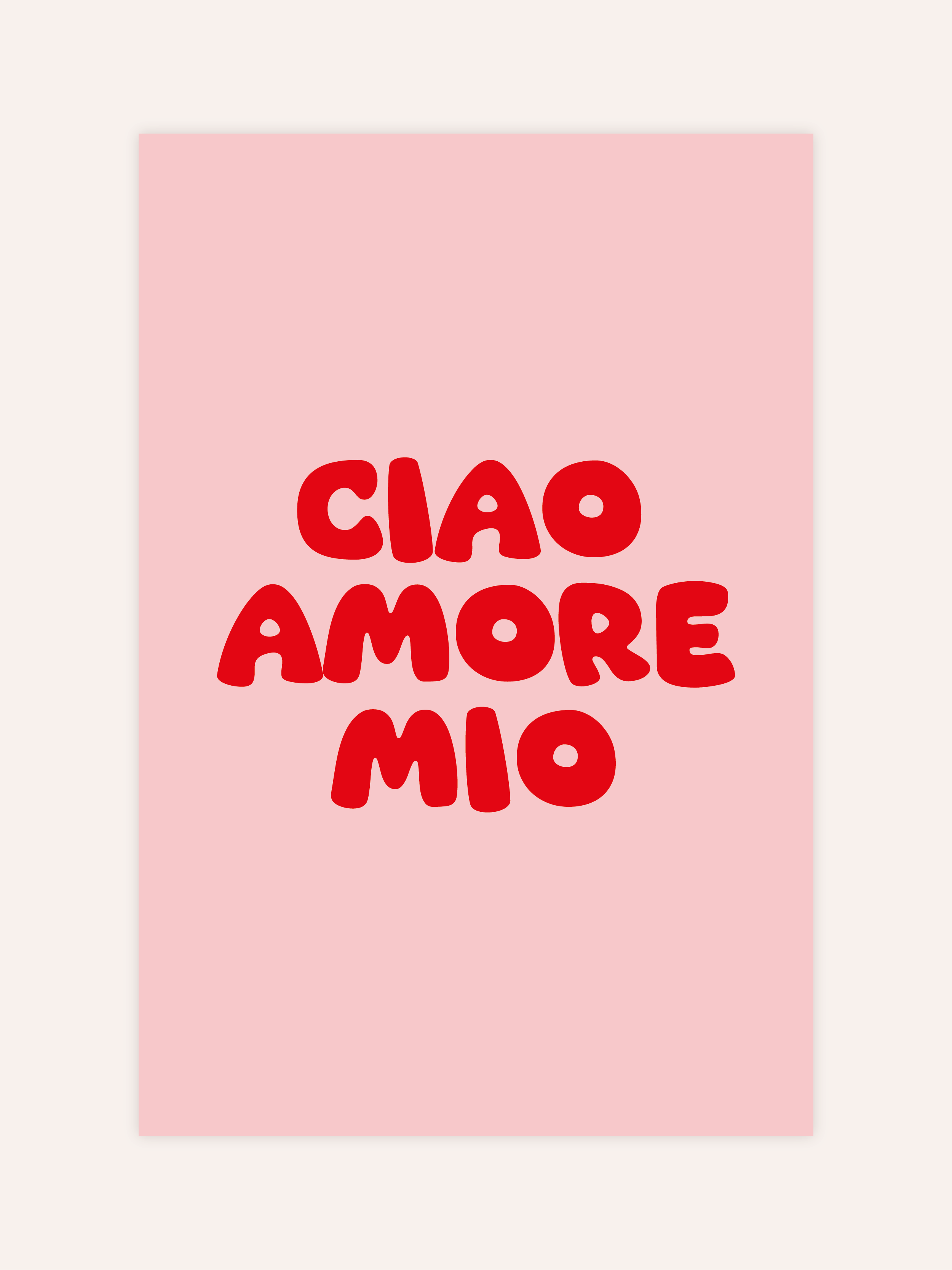 Ciao Amore Mio Poster